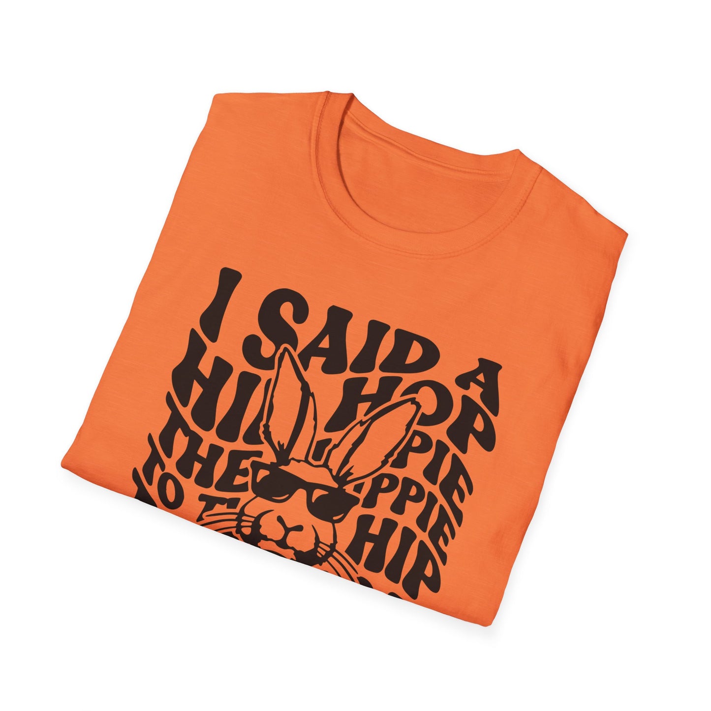 Hippie Hop - Unisex Softstyle T-Shirt