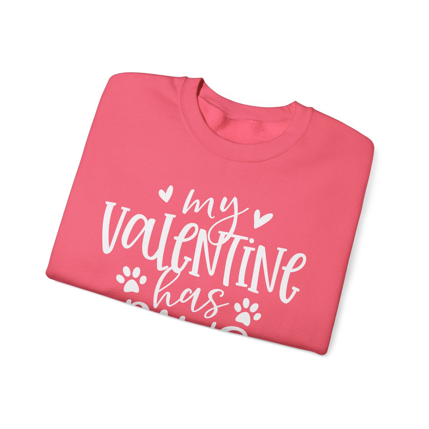 Valentine Paws - Crewneck Sweatshirt