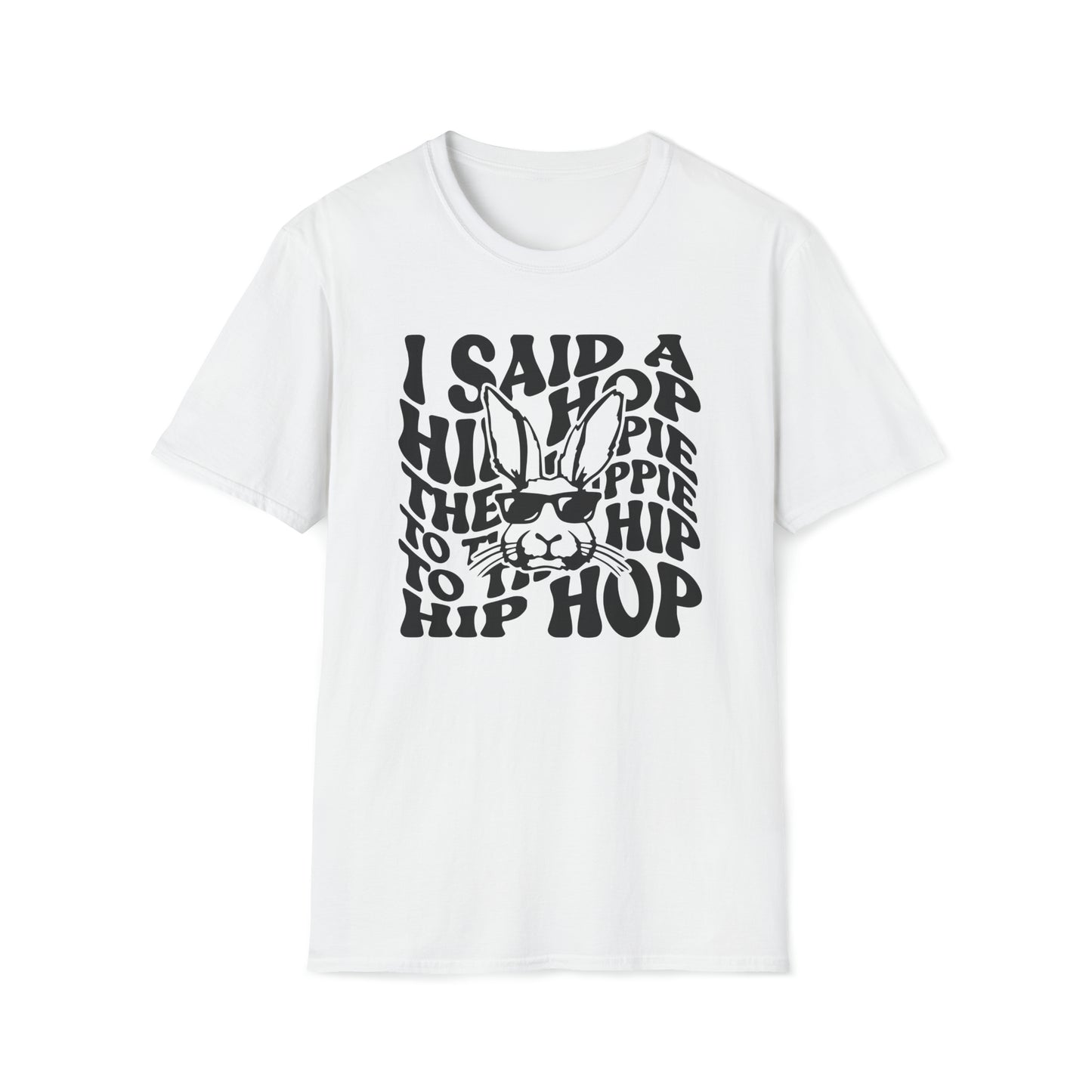 Hippie Hop - Unisex Softstyle T-Shirt