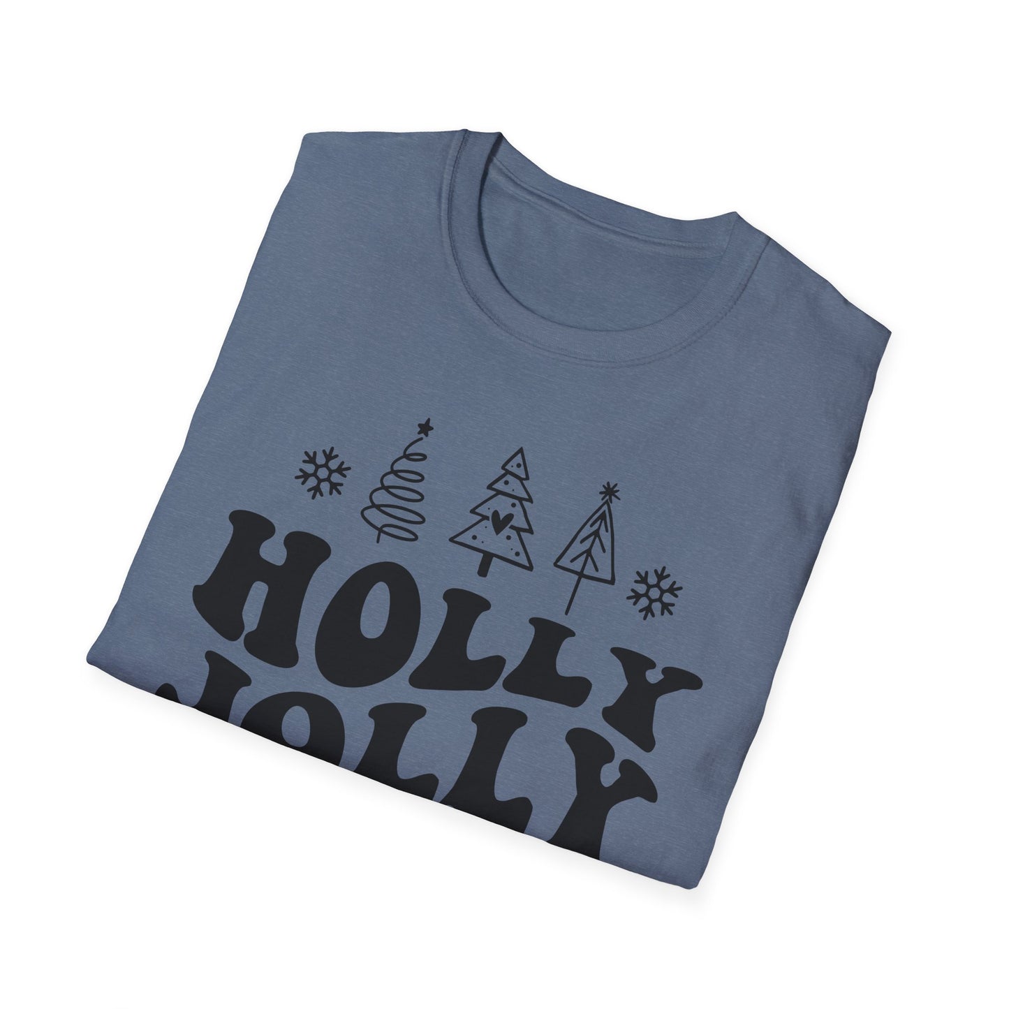 Holly Jolly Teacher - Unisex Softstyle T-Shirt