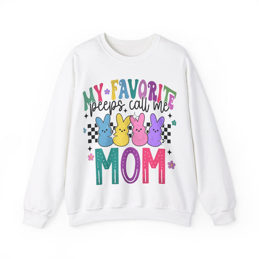My Favorite Peeps - MOM - Crewneck Sweatshirt