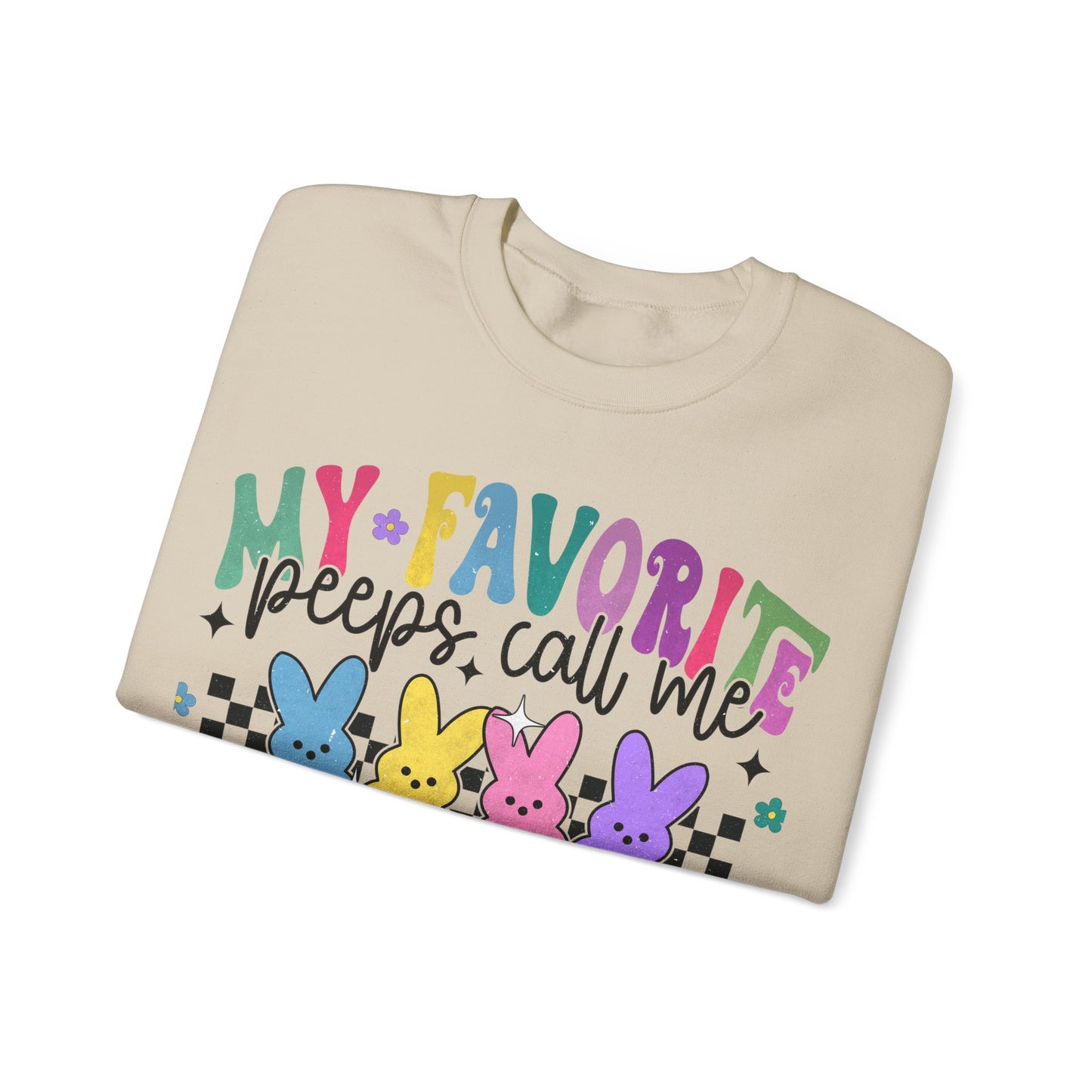 My Favorite Peeps - MOM - Crewneck Sweatshirt
