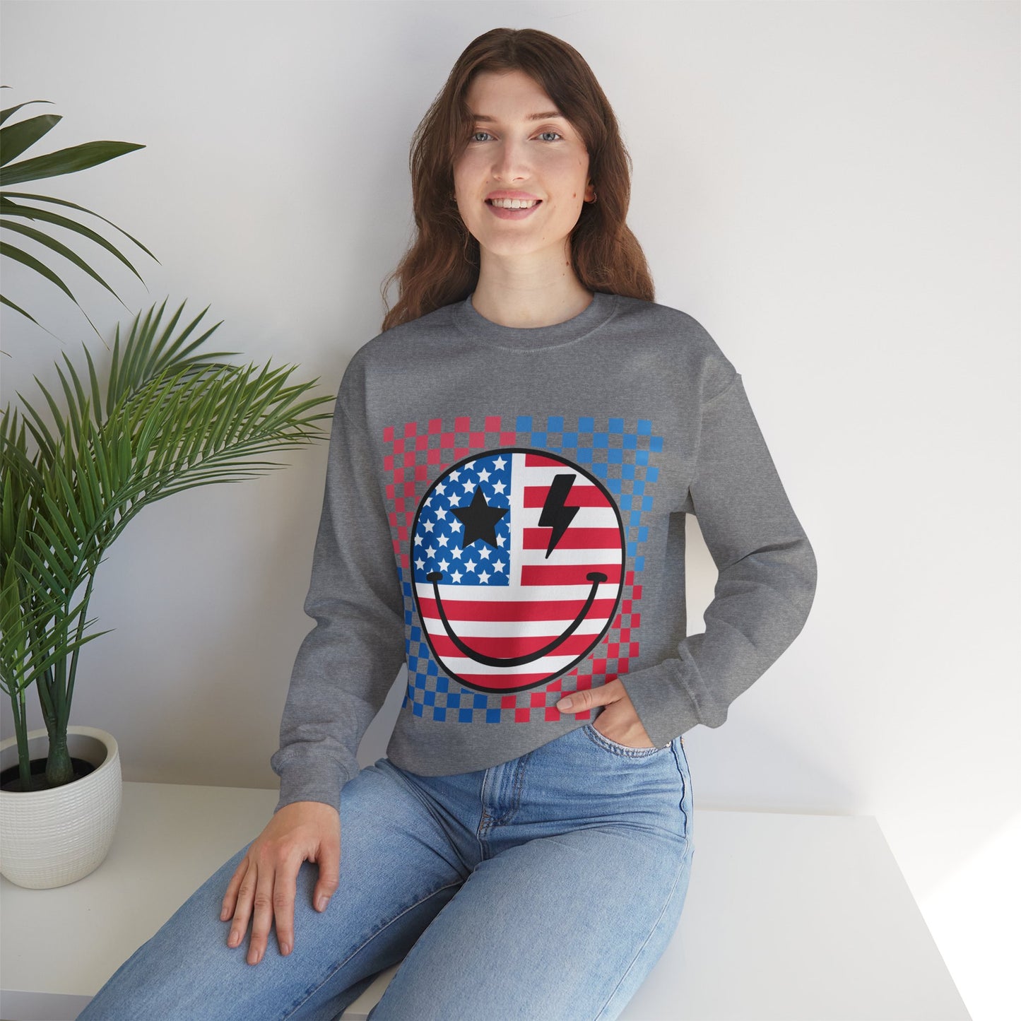 American Smile - Crewneck Sweatshirt