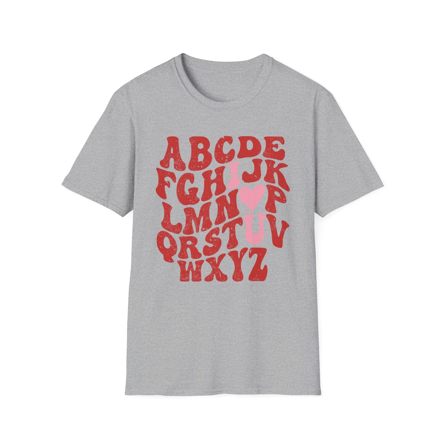 ABCD - I LOVE YOU - Unisex Softstyle T-Shirt