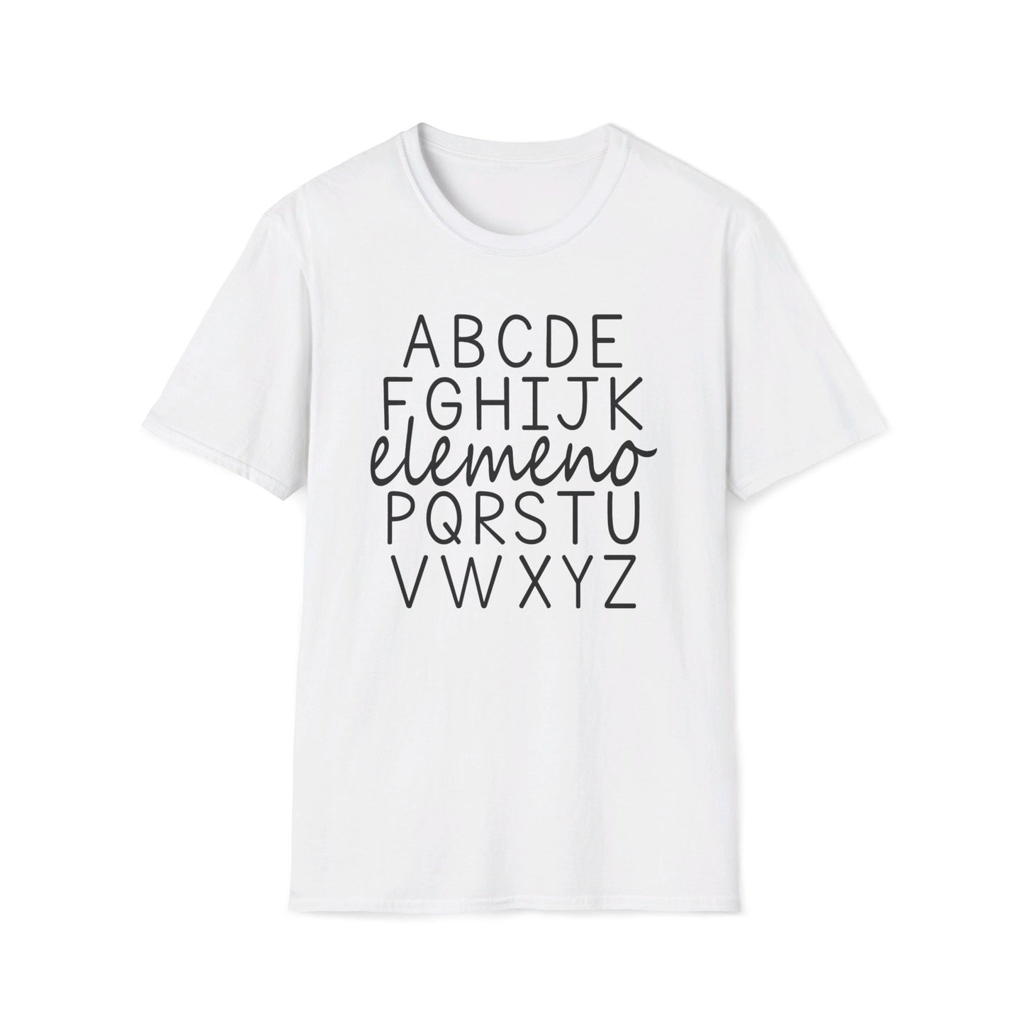 ABCD elemeno - Unisex Softstyle T-Shirt