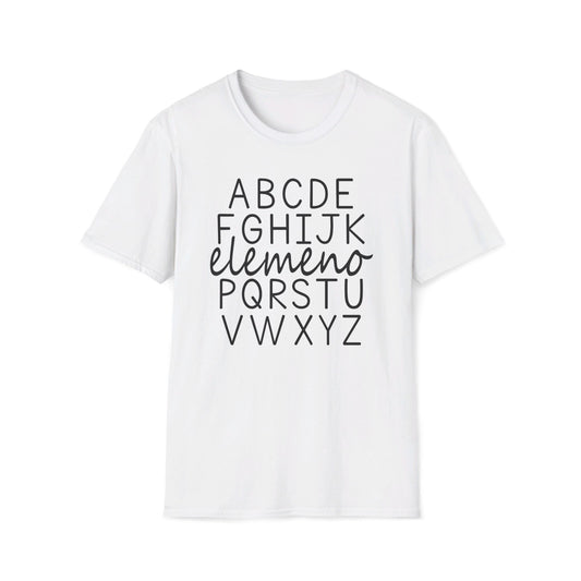 ABCD elemeno - Unisex Softstyle T-Shirt