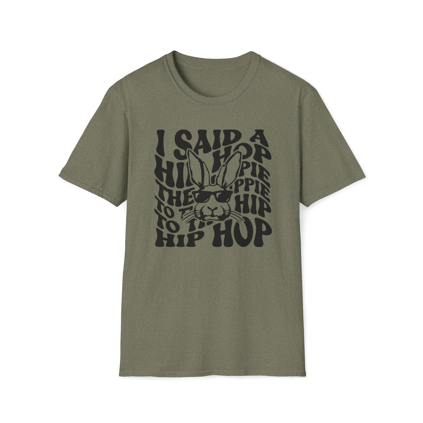 Hippie Hop - Unisex Softstyle T-Shirt