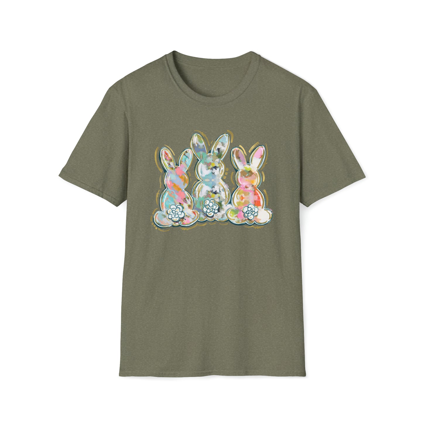 Easter Bunnies - Unisex Softstyle T-Shirt