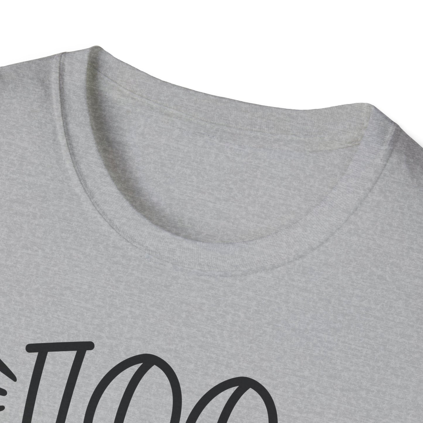 100 Days of Coffee & Chaos - Unisex Softstyle T-Shirt