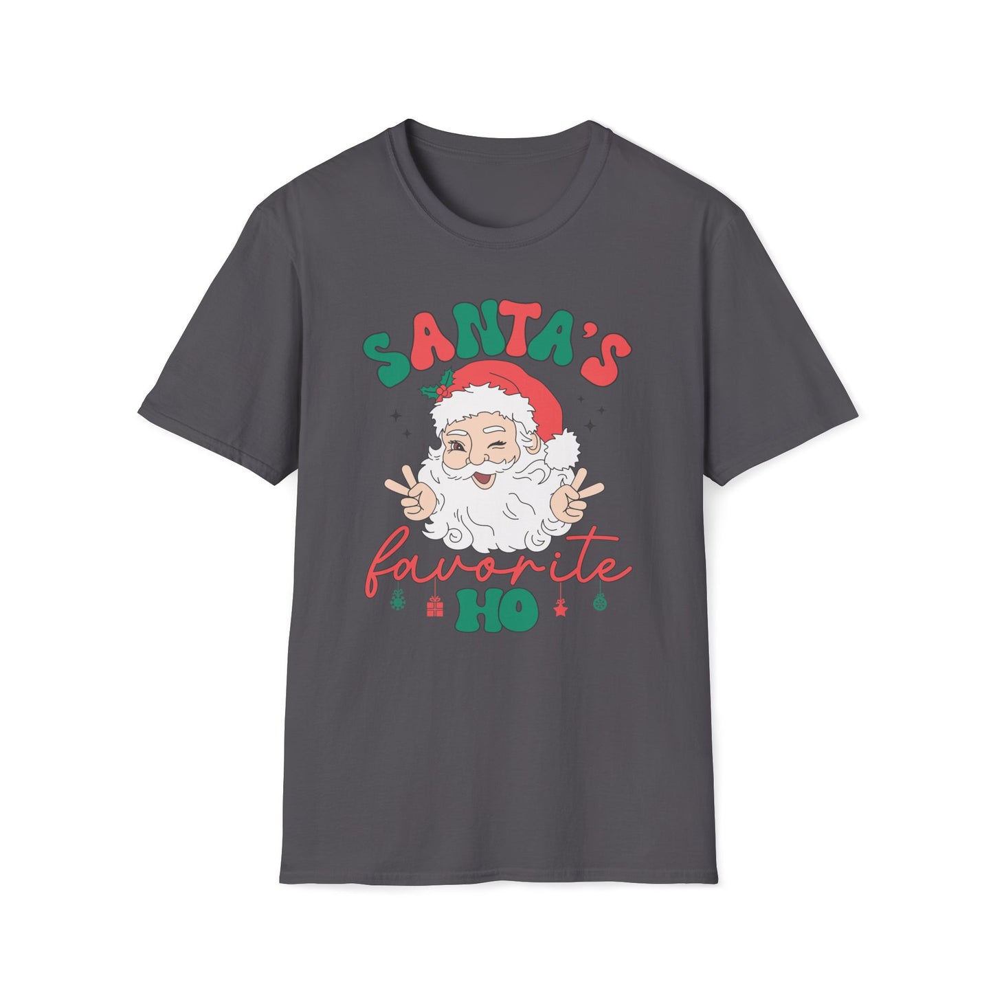Santa's Favorite HO- Unisex Softstyle T-Shirt