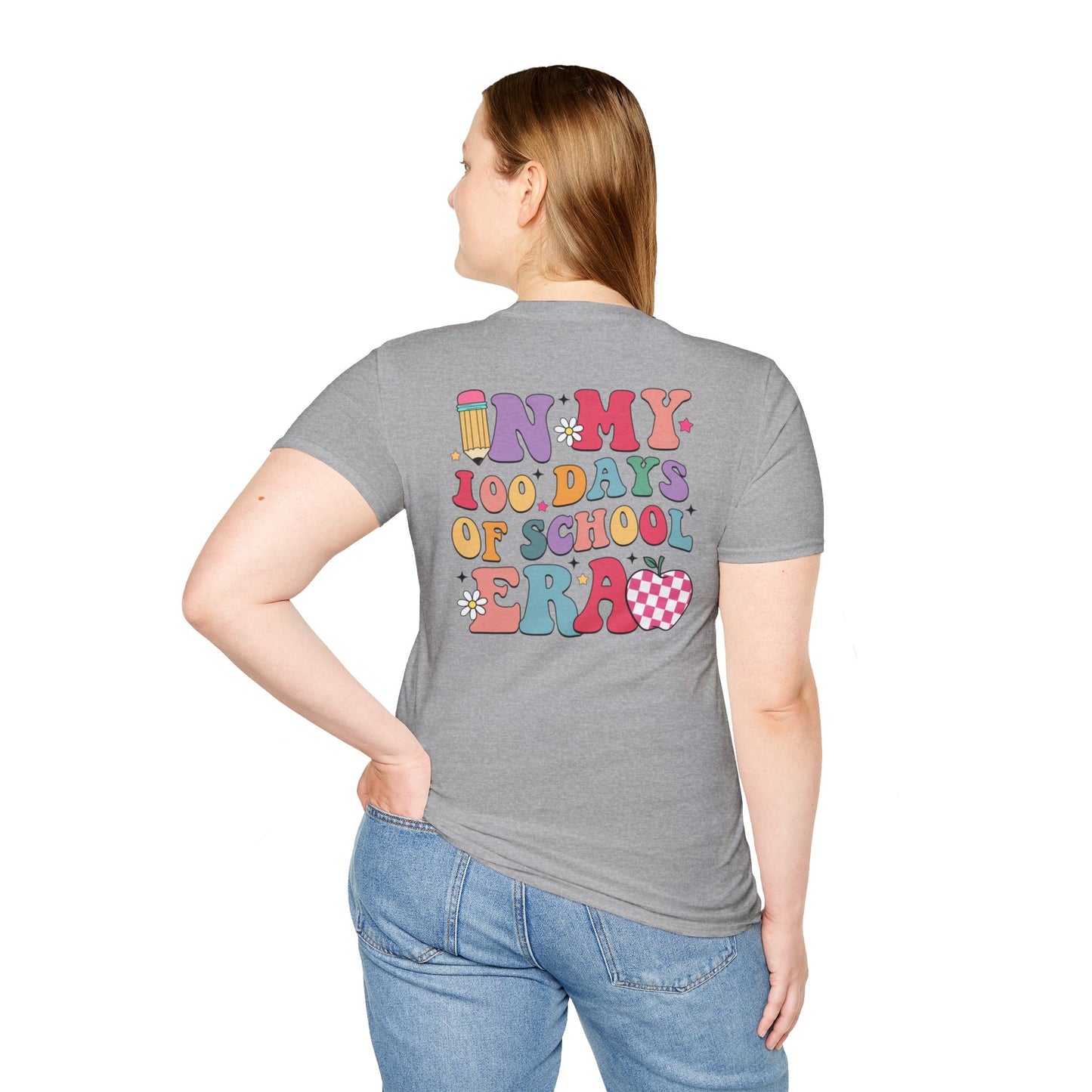 In My 100 Day of School ERA - Unisex Softstyle T-Shirt