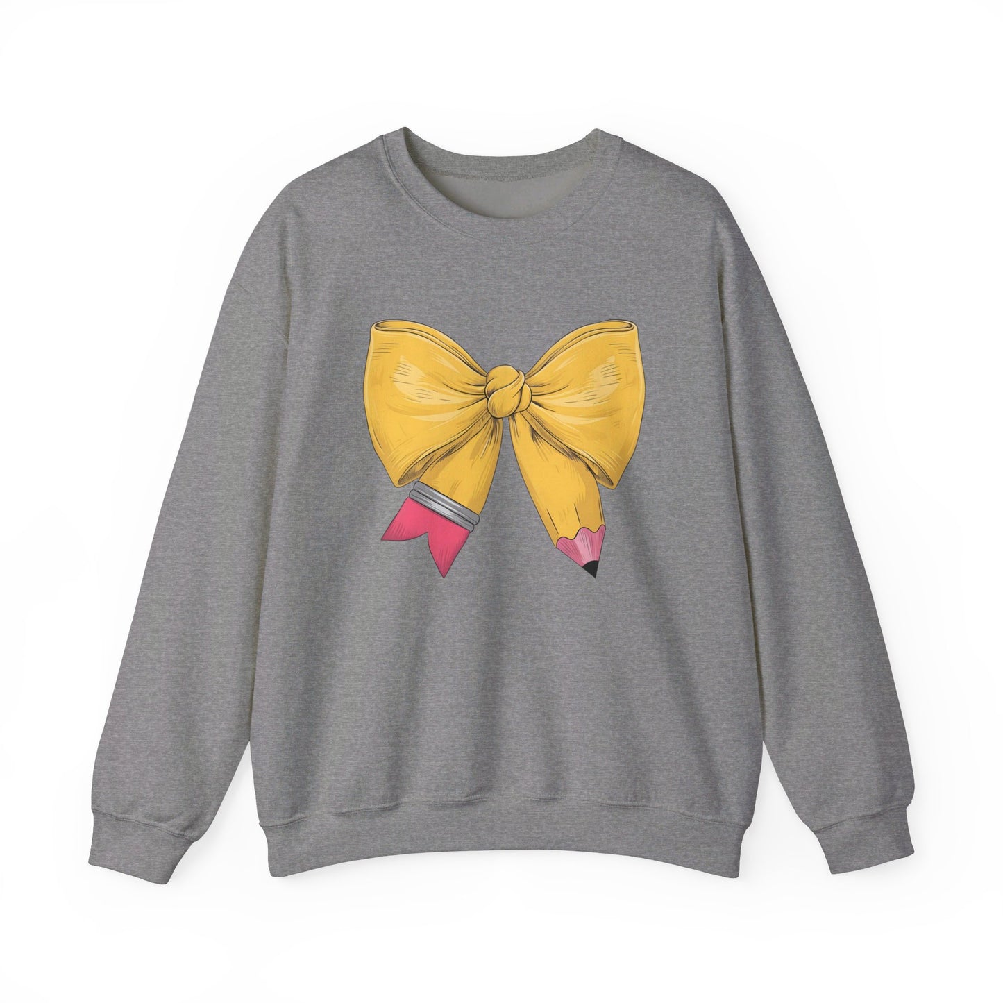 Pencil Bow - Crewneck Sweatshirt