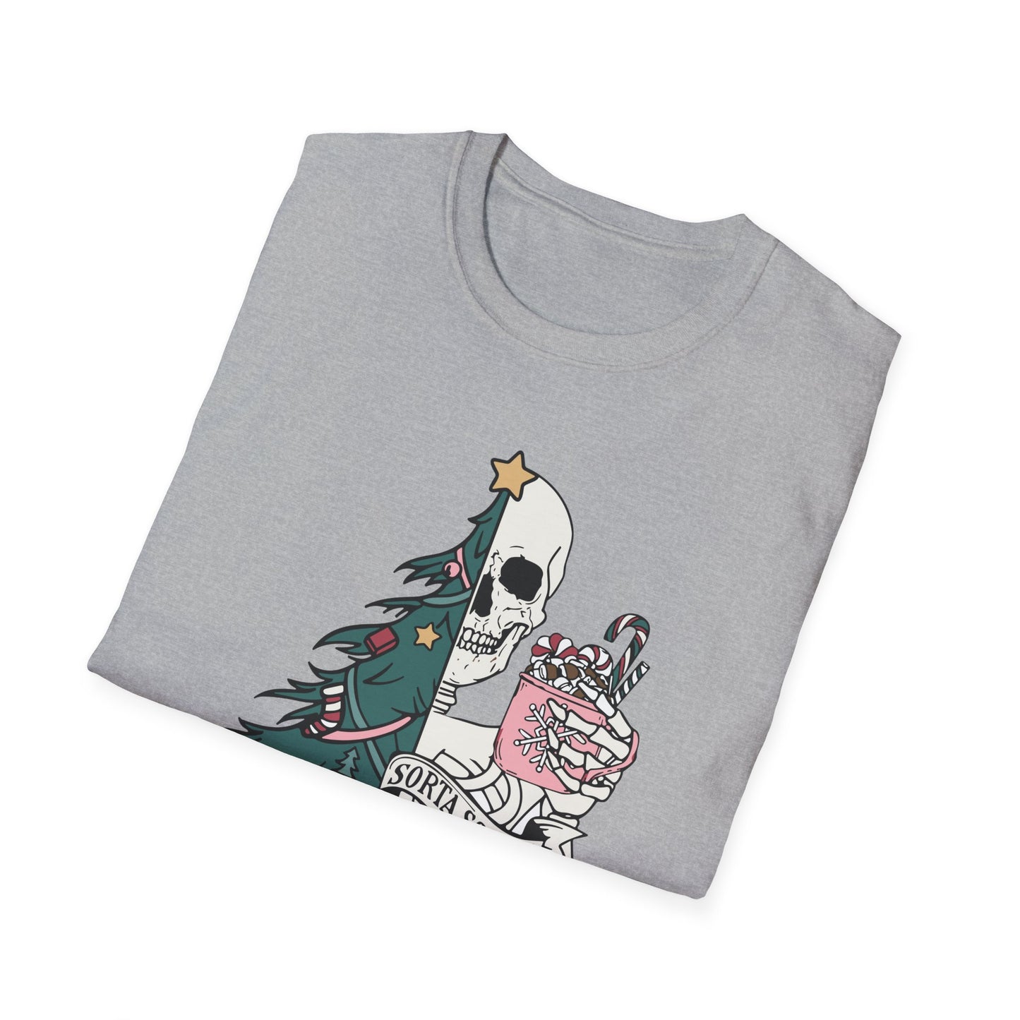 Sorta Merry Sorta Scary - Unisex Softstyle T-Shirt