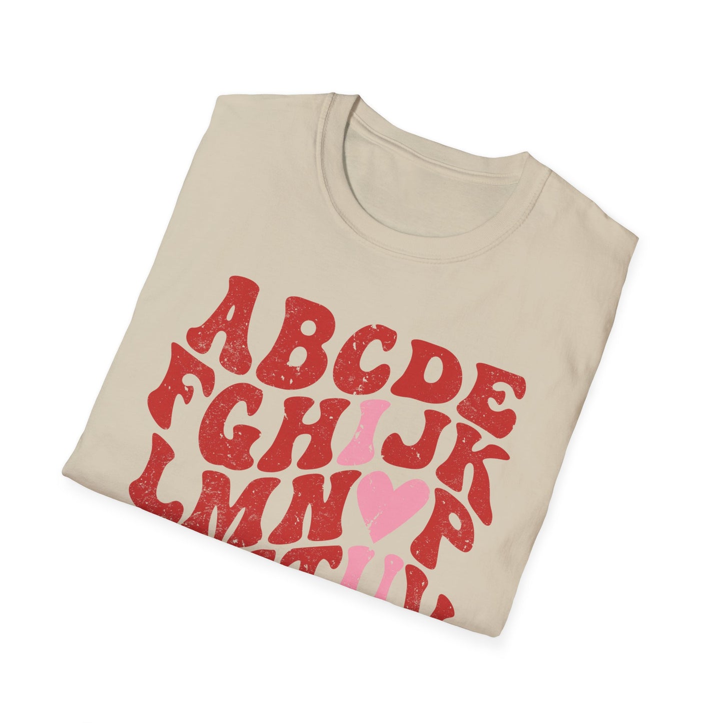 ABCD - I LOVE YOU - Unisex Softstyle T-Shirt