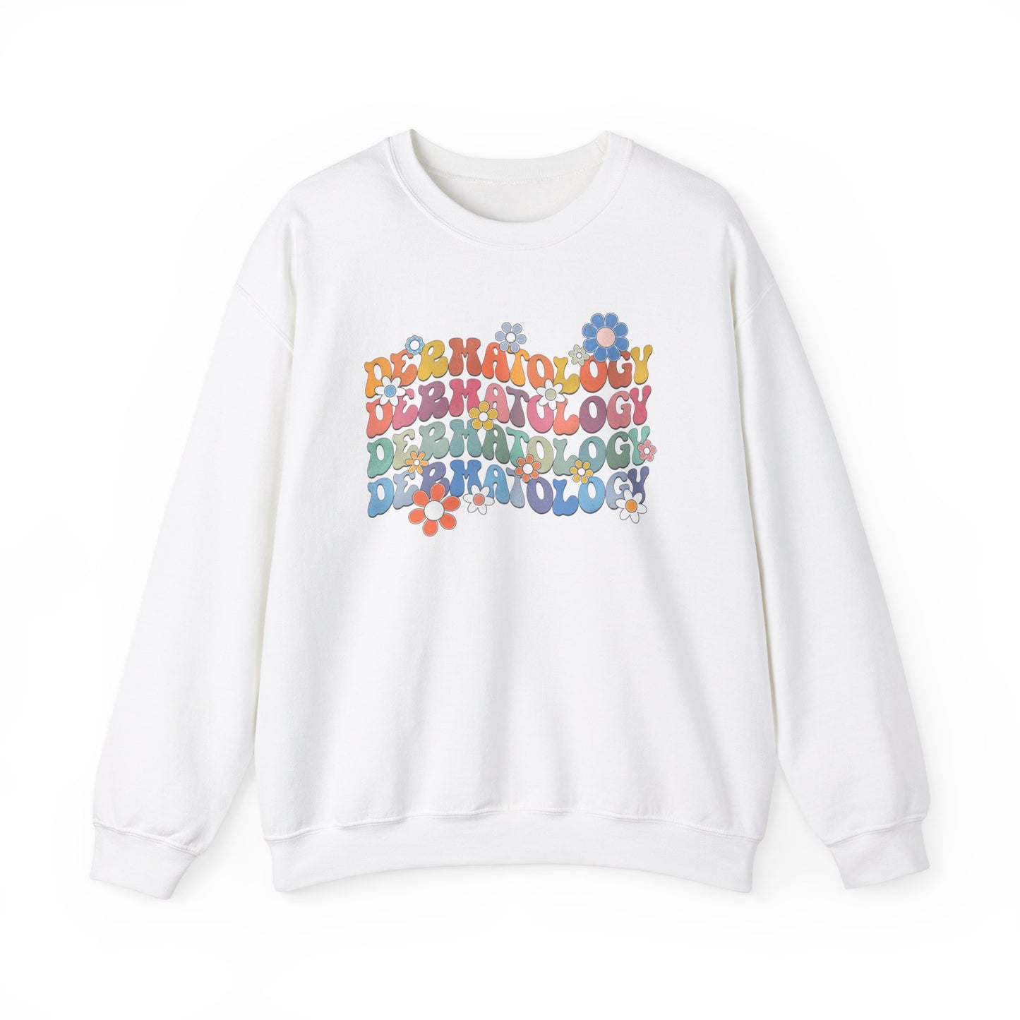 Flower Derm - Crewneck Sweatshirt