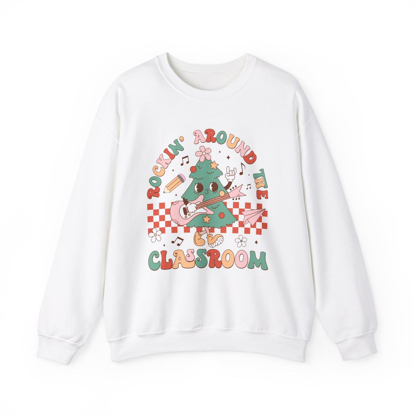 Rocking Around the Classroom - Crewneck Sweatshirt