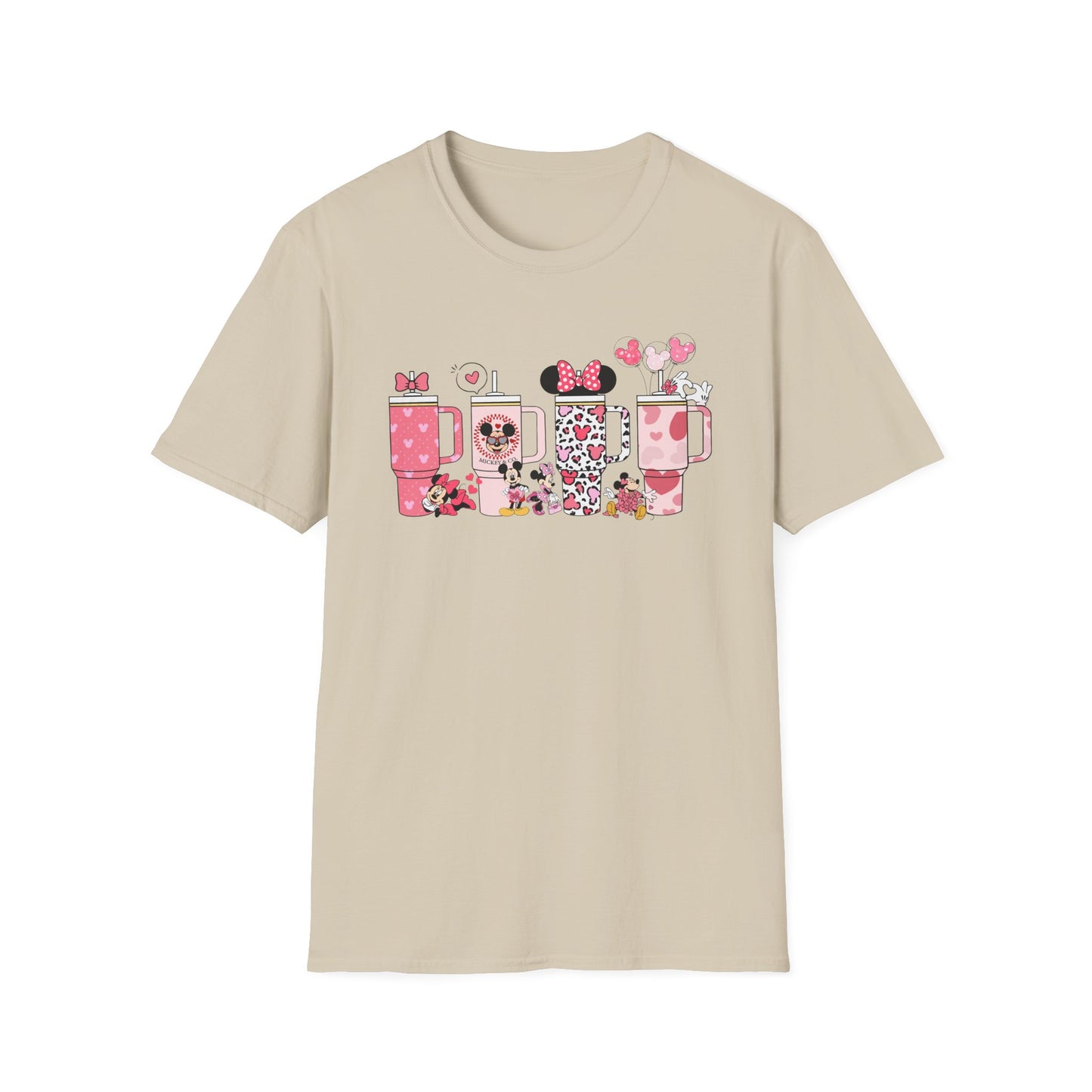 Minnie Valentine's Day Cup - Unisex Softstyle T-Shirt