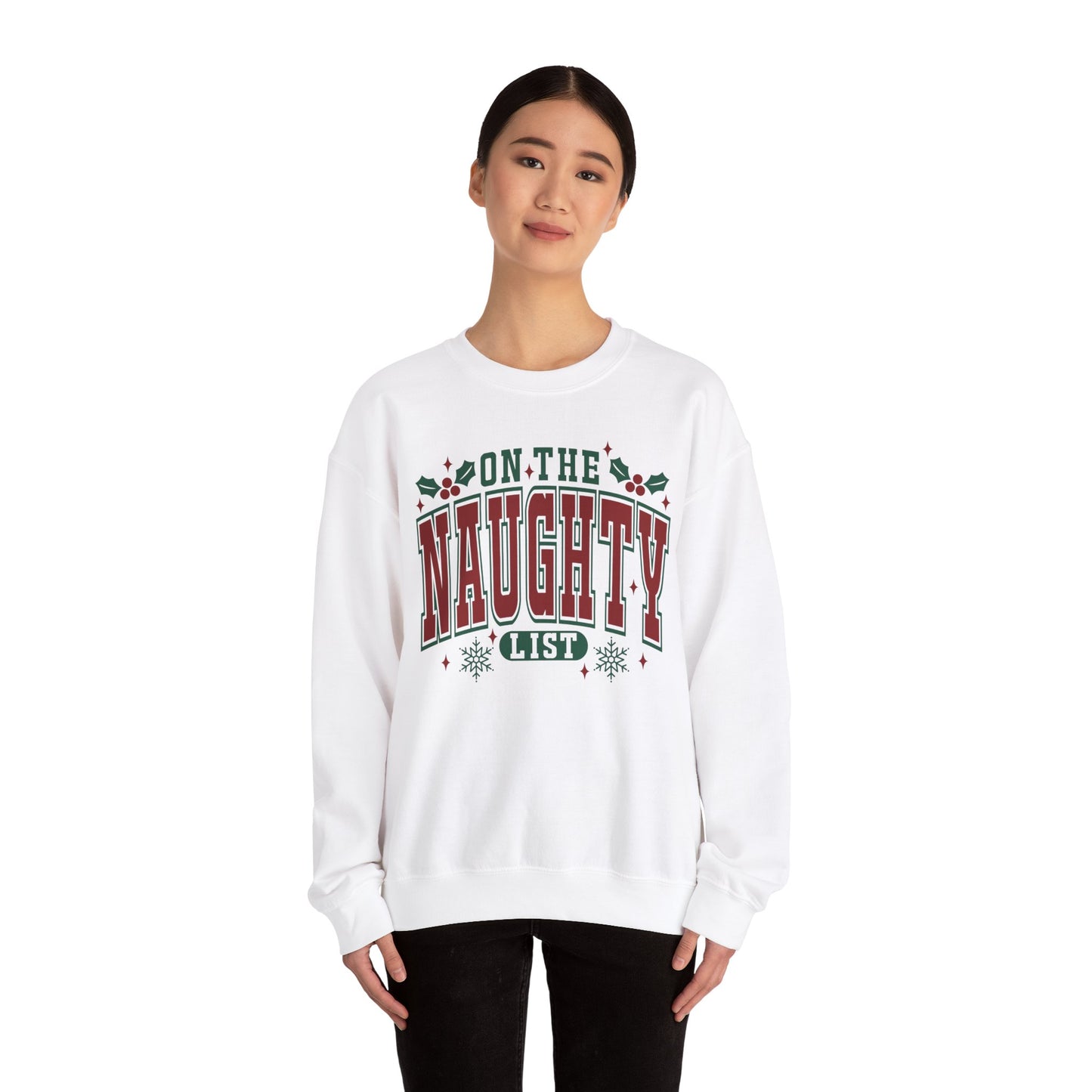 On the Naughty List - Crewneck Sweatshirt