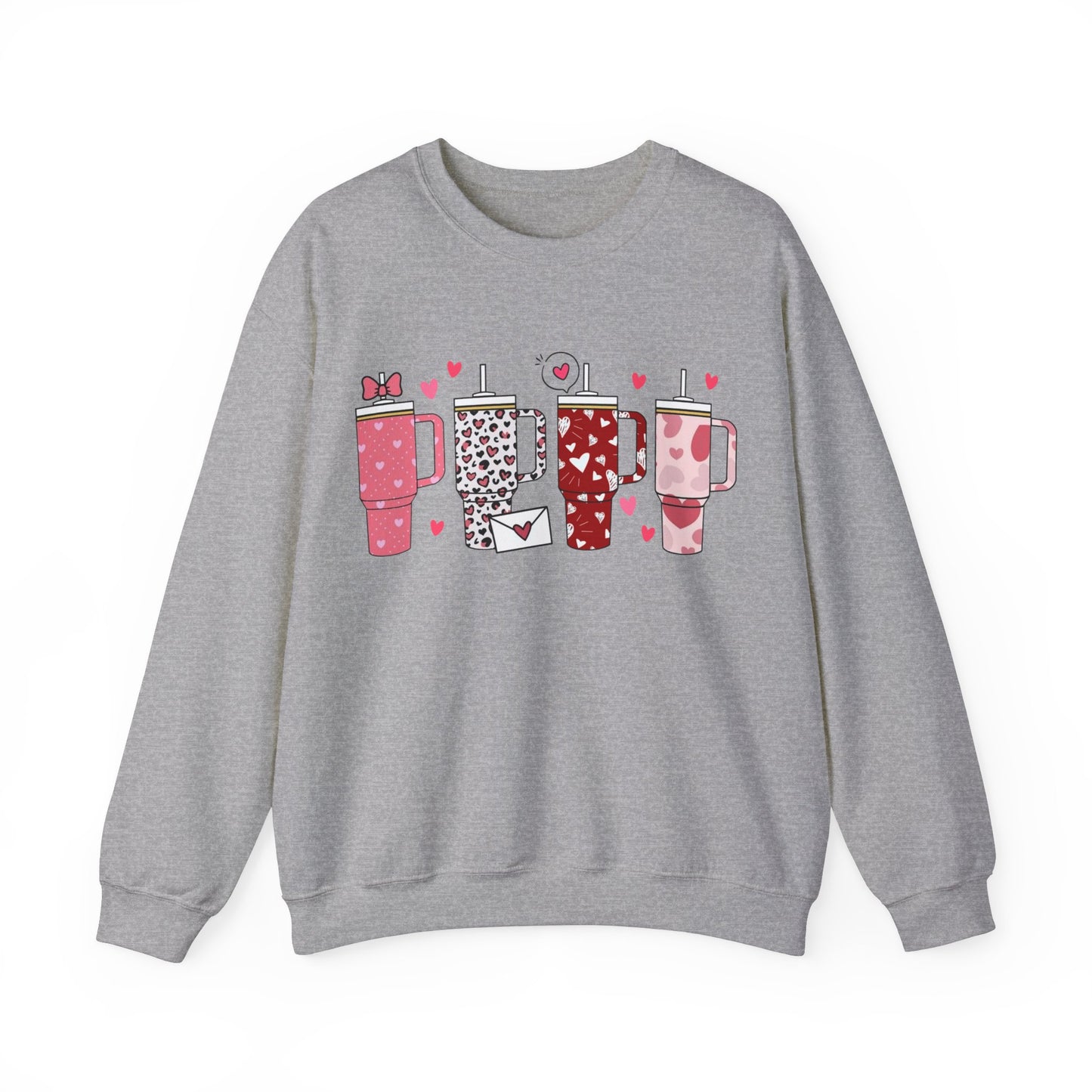 Valentine's Day Cup - Crewneck Sweatshirt