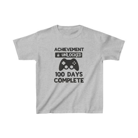 100 Days Complete - Kids Heavy Cotton Tee