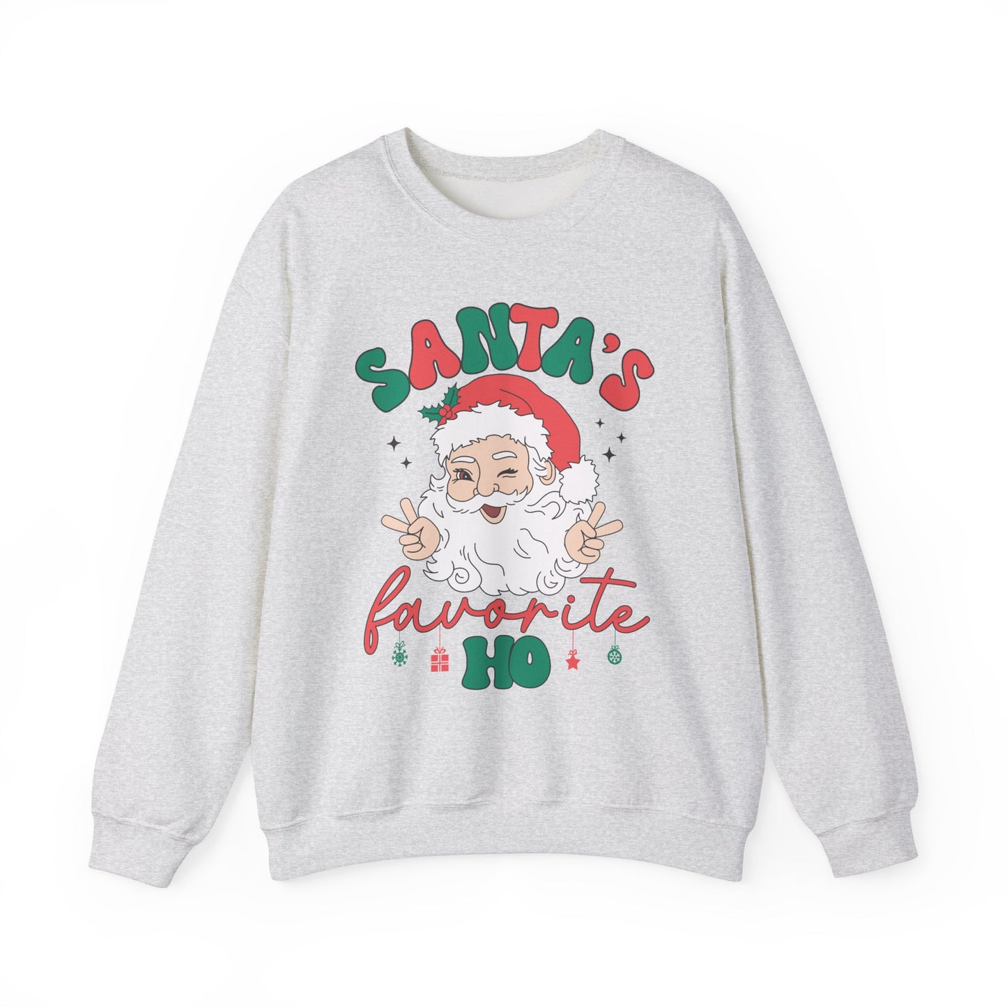 Santa's Favorite Ho - Crewneck Sweatshirt