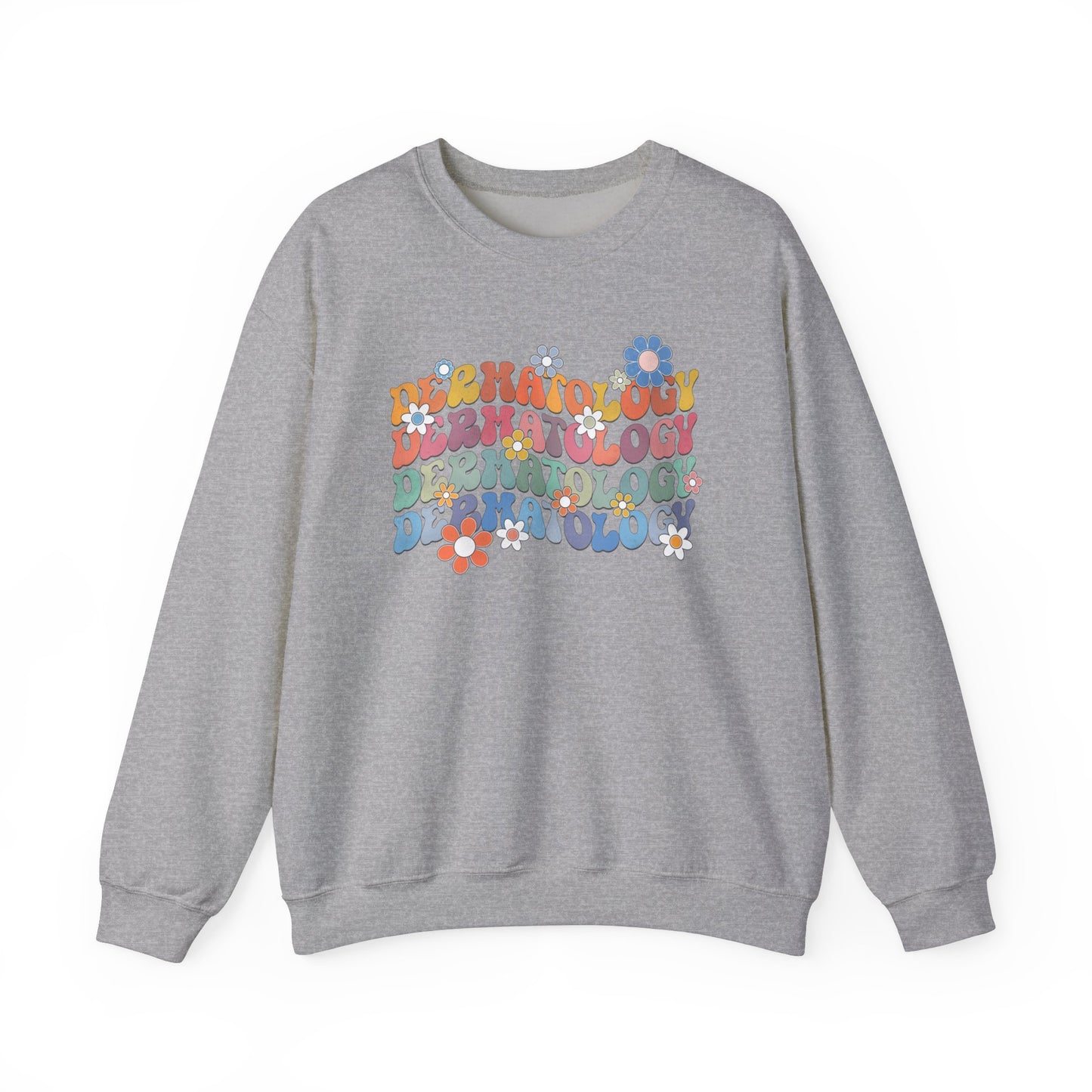 Flower Derm - Crewneck Sweatshirt