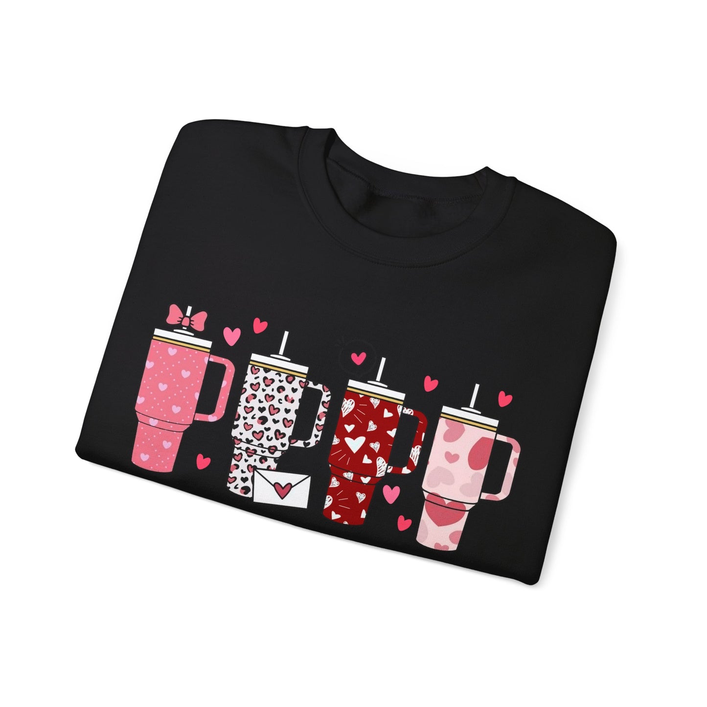 Valentine's Day Cup - Crewneck Sweatshirt