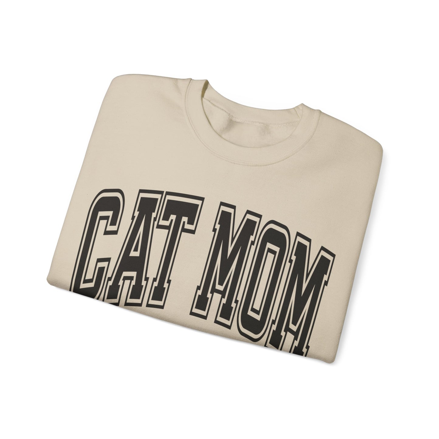 CAT MOM UNIVERSITY - Crewneck Sweatshirt