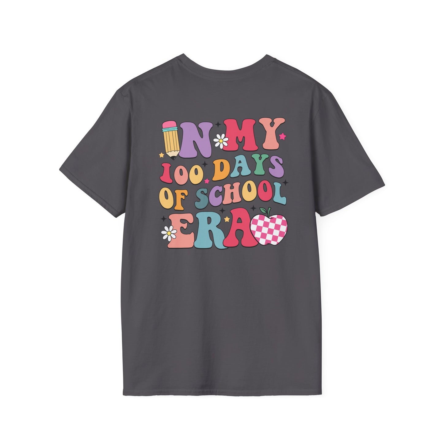 In My 100 Day of School ERA - Unisex Softstyle T-Shirt