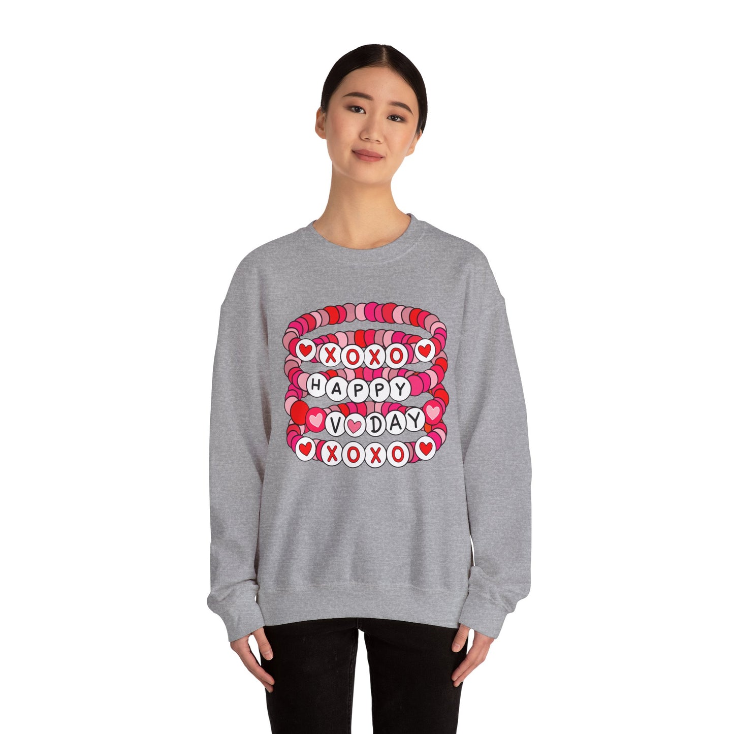 XOXO Friendship Bracelet - Crewneck Sweatshirt