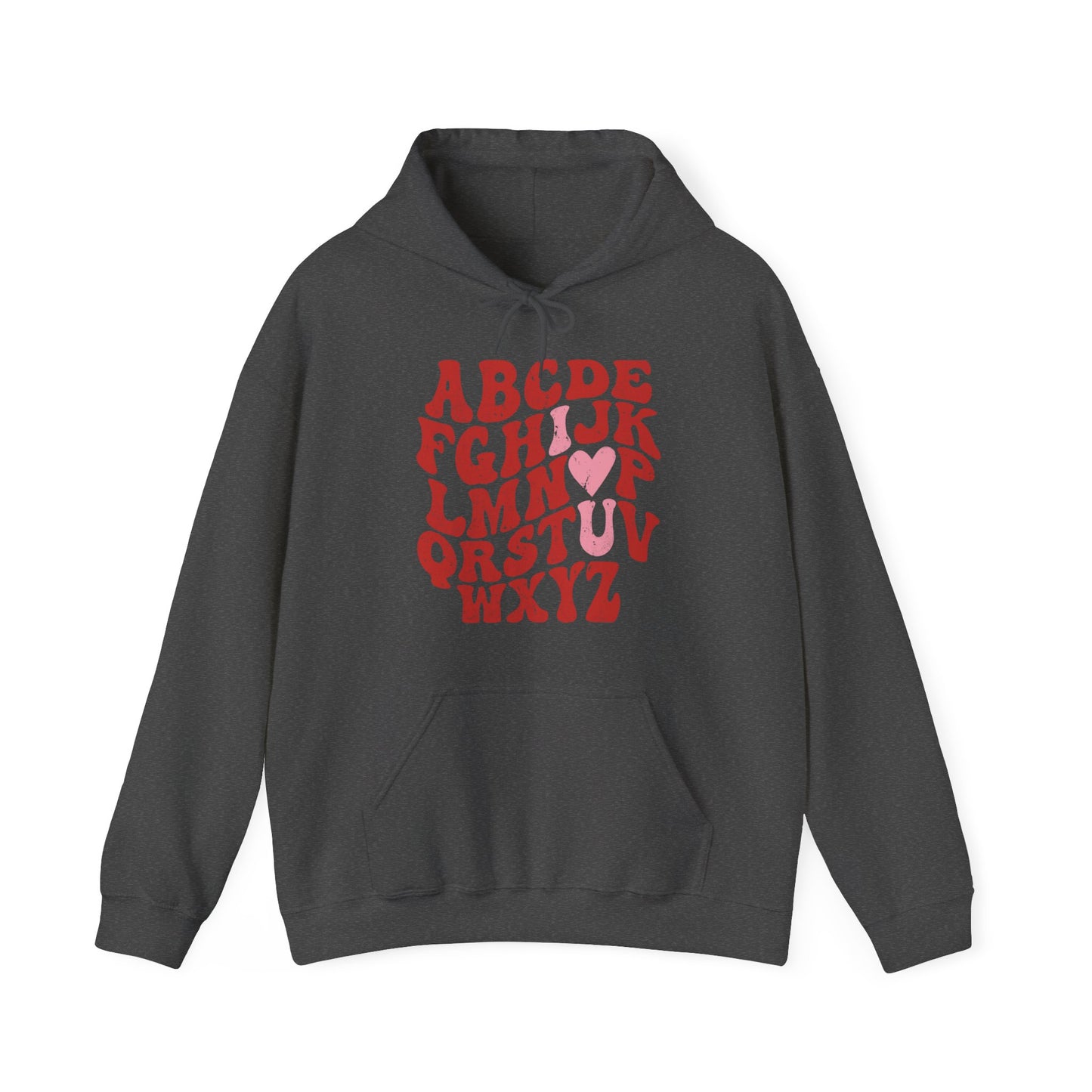 ABCD - I LOVE YOU - Hooded Sweatshirt