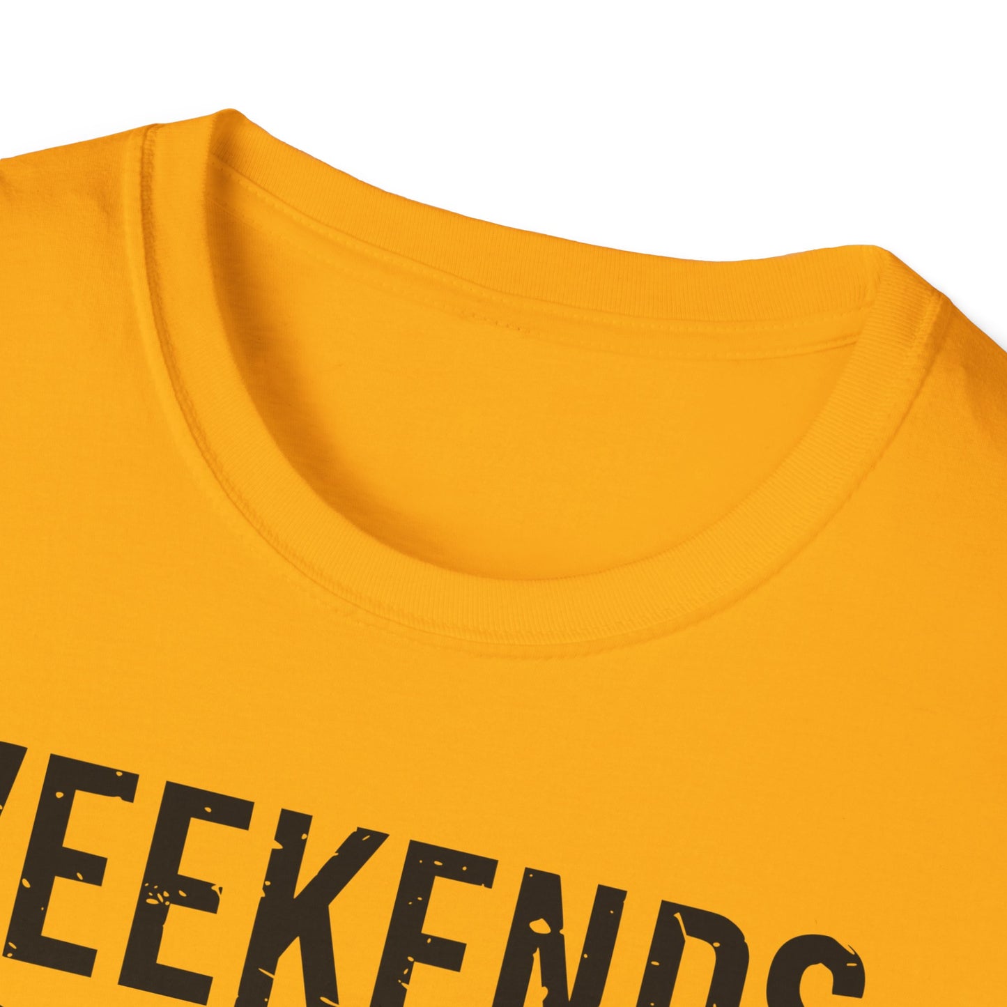 Weekends Coffee Sports - Unisex Softstyle T-Shirt