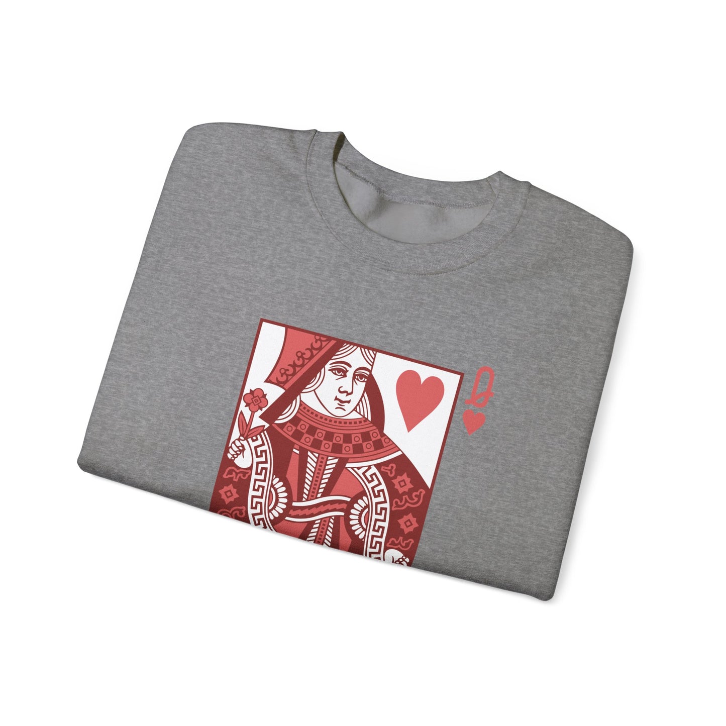 Queen of Hearts - Crewneck Sweatshirt