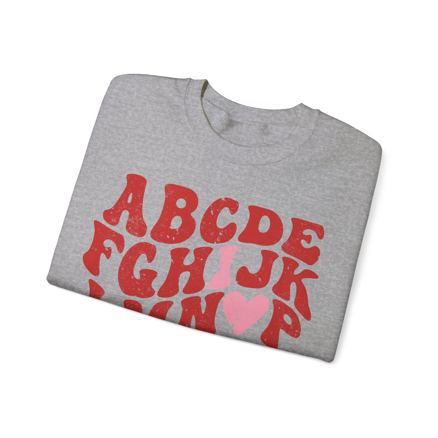 ABCD - I LOVE YOU - Crewneck Sweatshirt