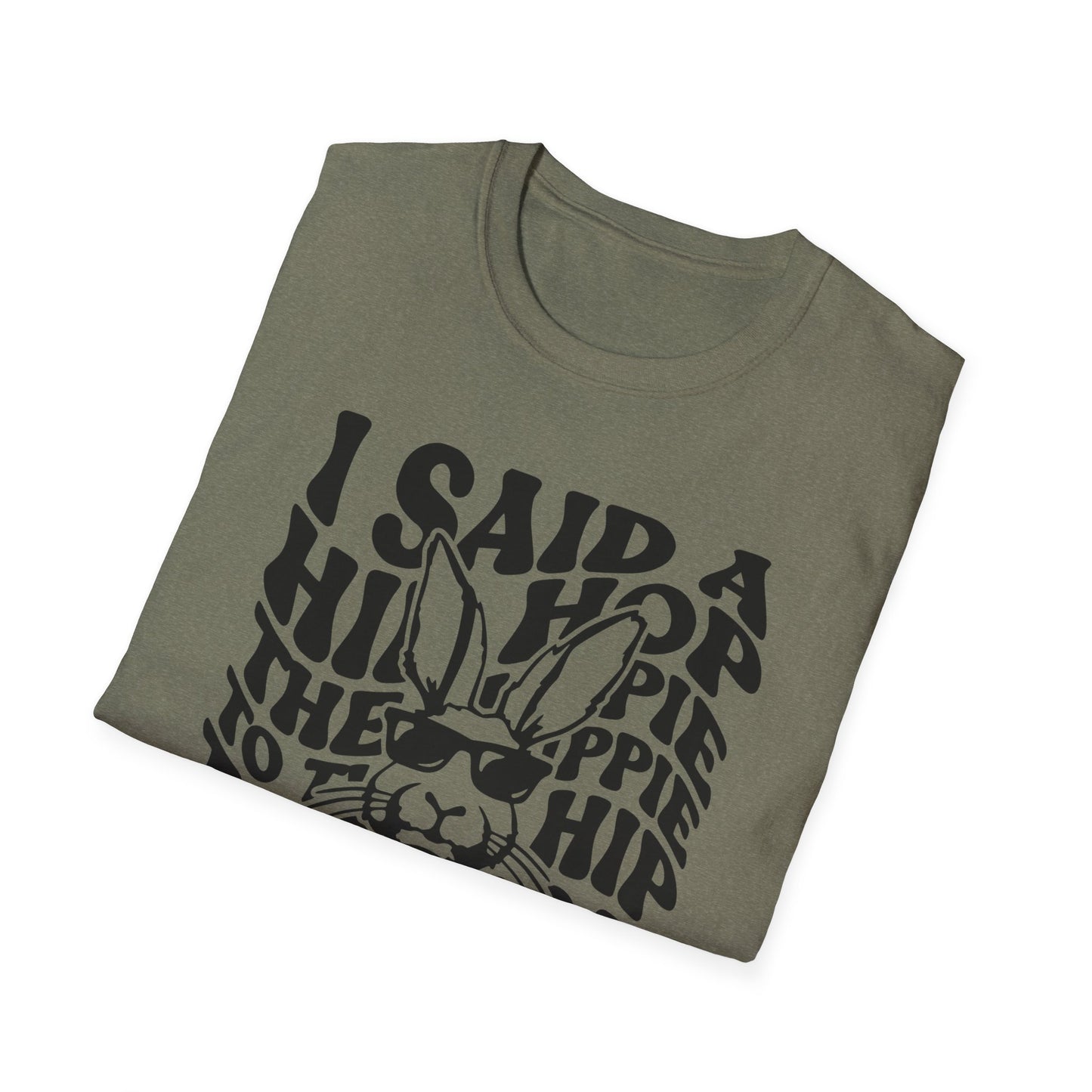 Hippie Hop - Unisex Softstyle T-Shirt
