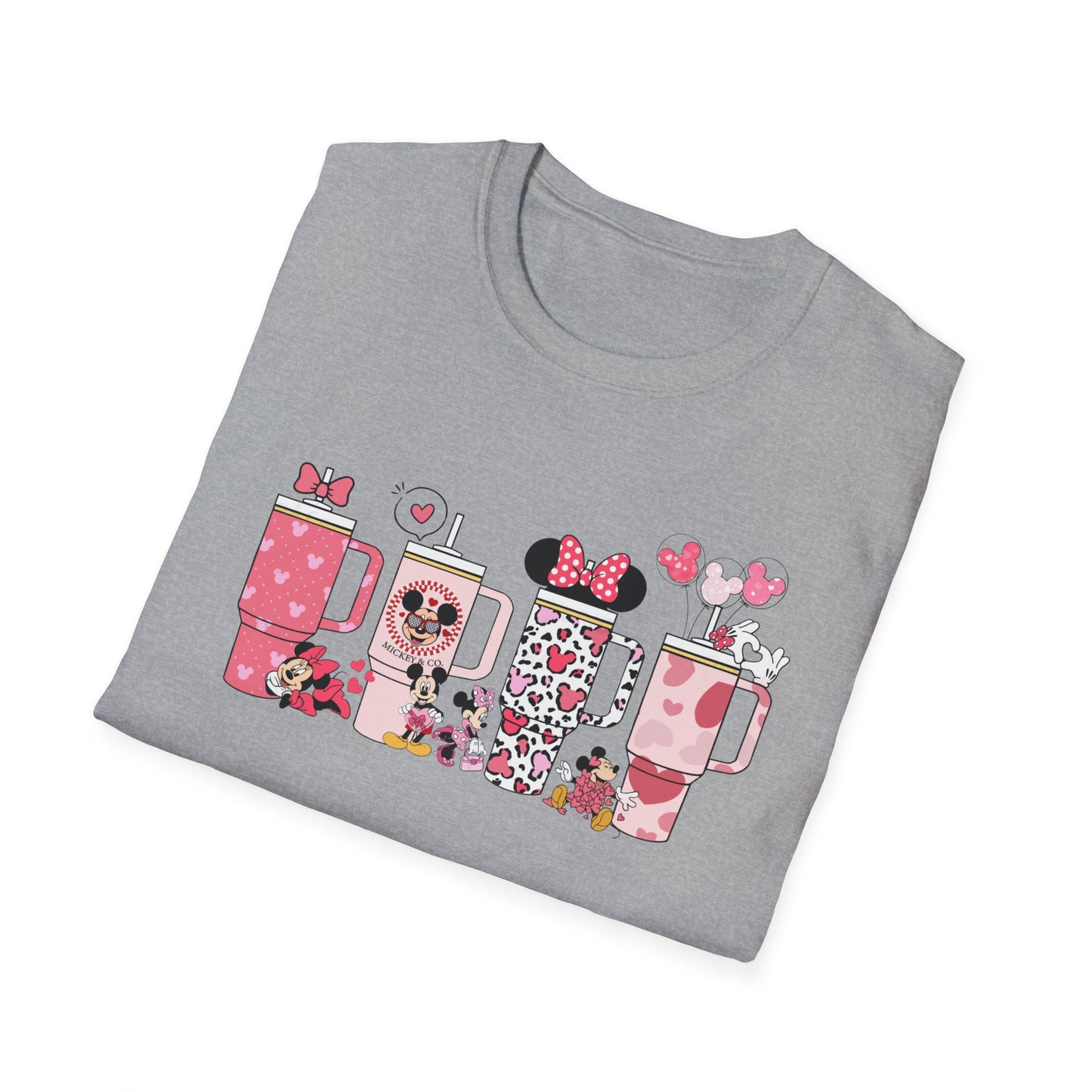 Minnie Valentine's Day Cup - Unisex Softstyle T-Shirt