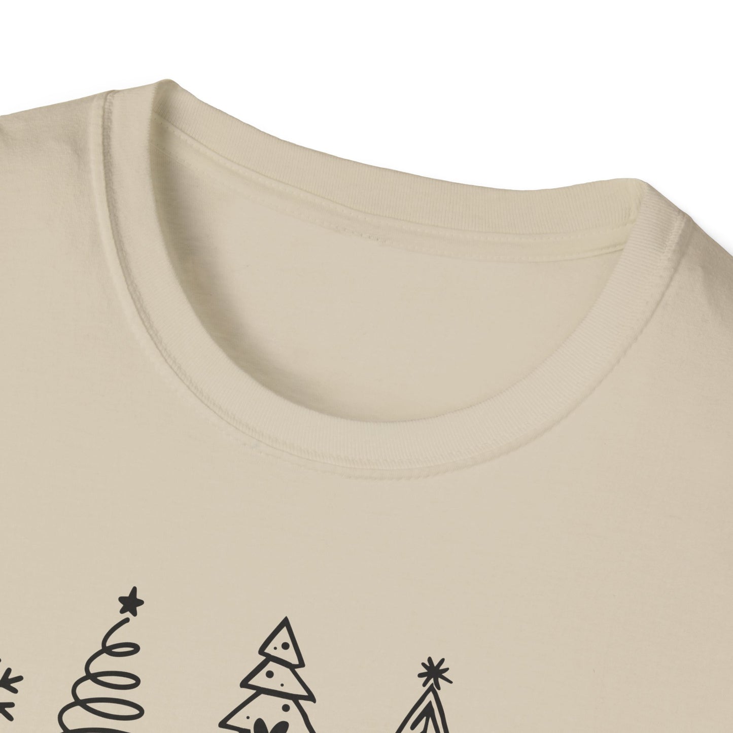 Holly Jolly Teacher - Unisex Softstyle T-Shirt