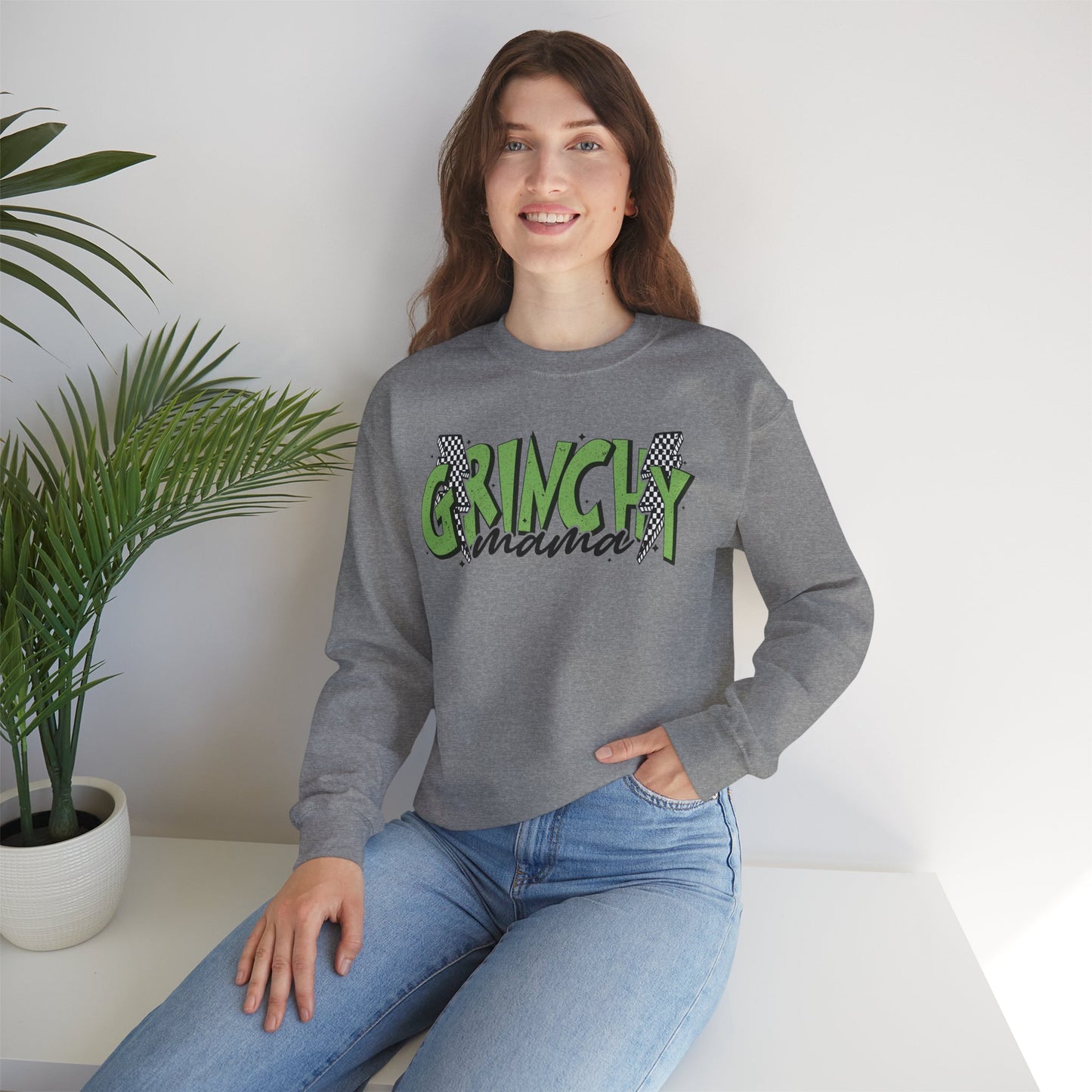 GRINCHY Mama - Crewneck Sweatshirt