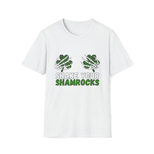 Shake Your SHAMROCKS - Unisex Softstyle T-Shirt