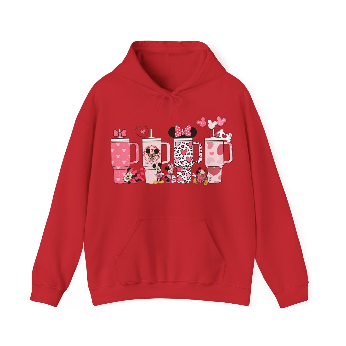 Minnie Valentine's Day Cup - Hooded Sweatshirt