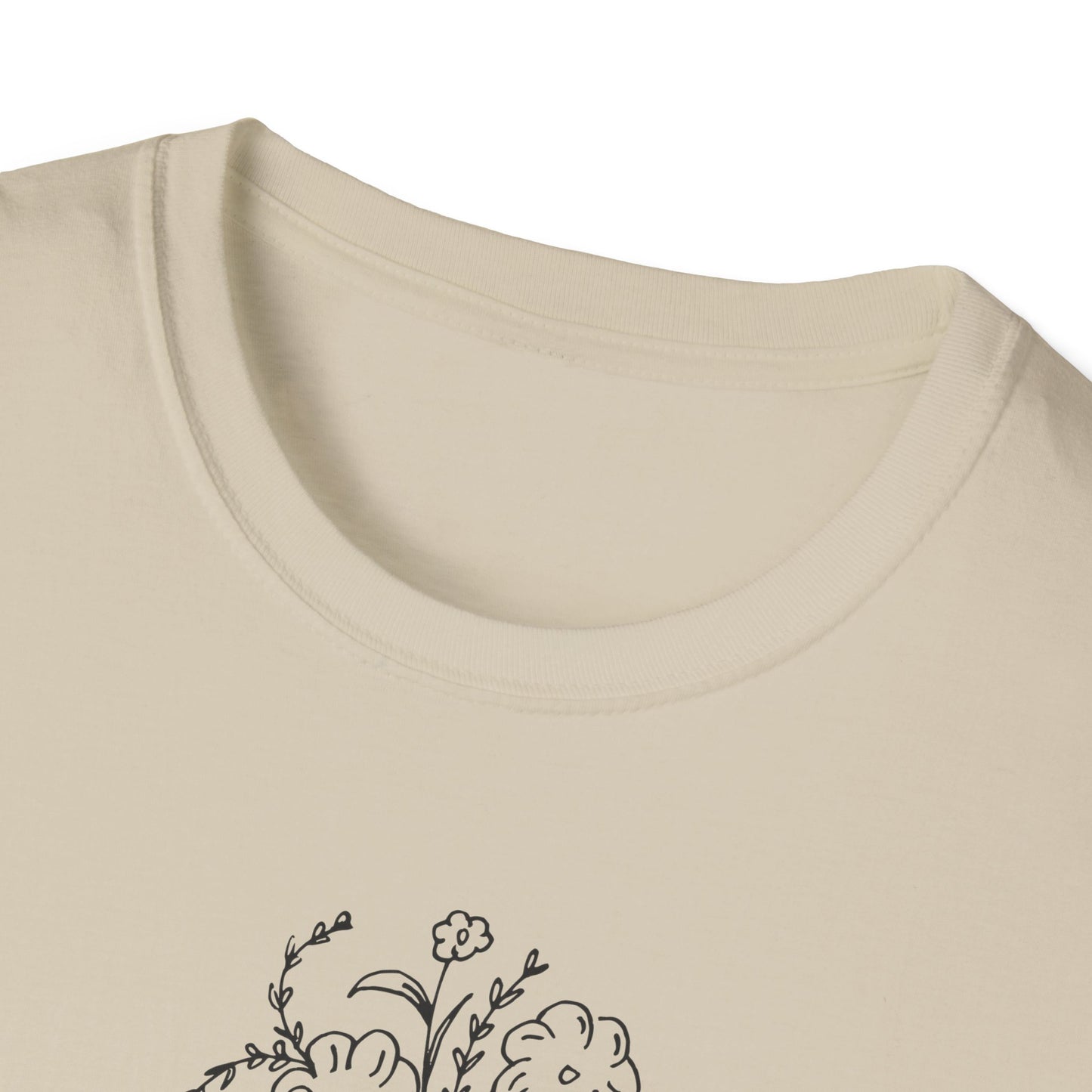 Blooming Thoughts - Unisex Softstyle T-Shirt