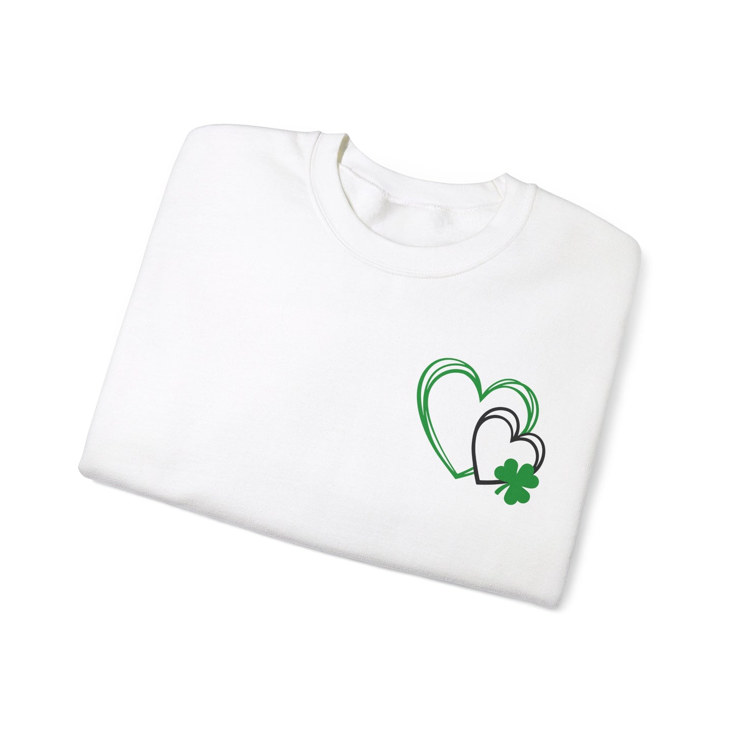 Happy St. Pat Day Retro - Crewneck Sweatshirt