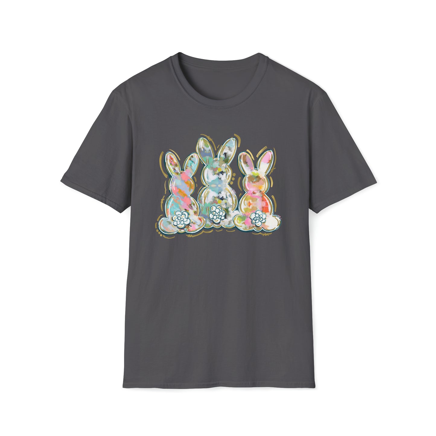 Easter Bunnies - Unisex Softstyle T-Shirt