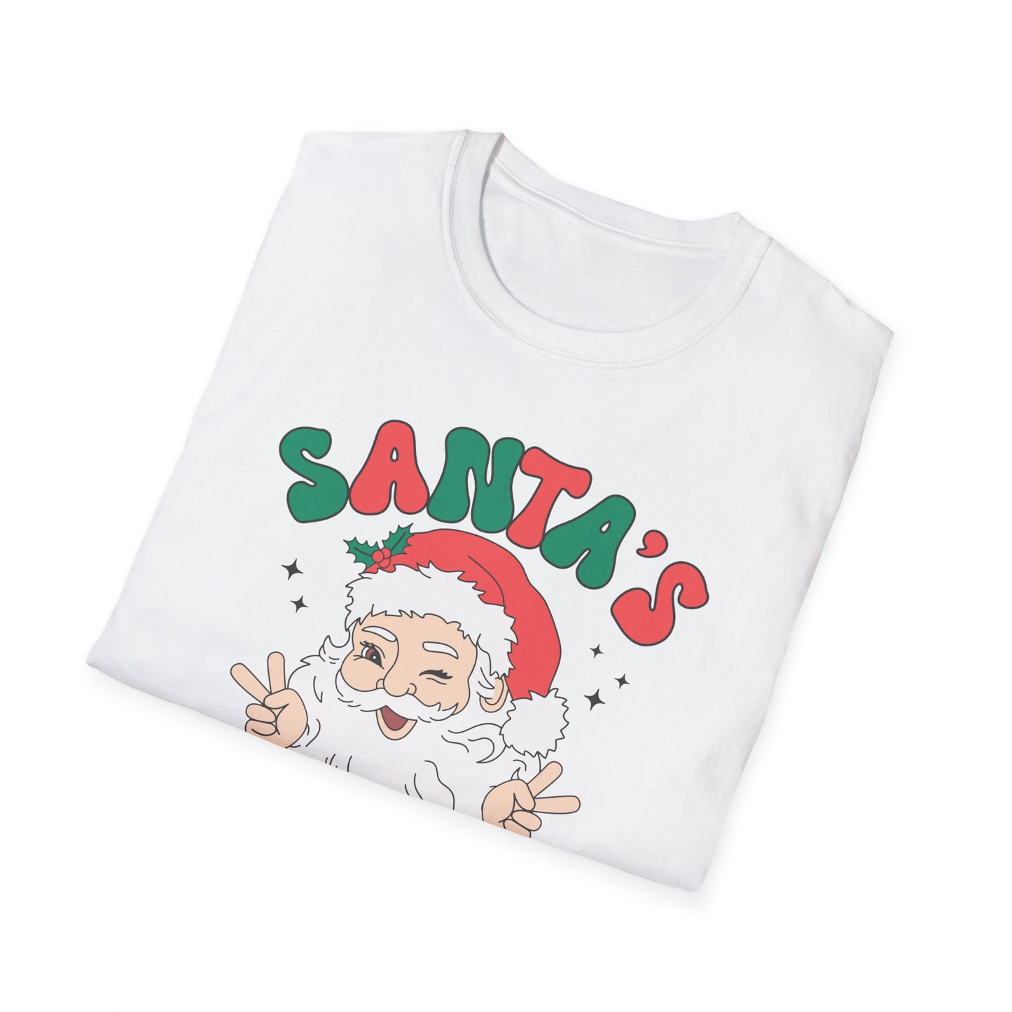 Santa's Favorite HO- Unisex Softstyle T-Shirt