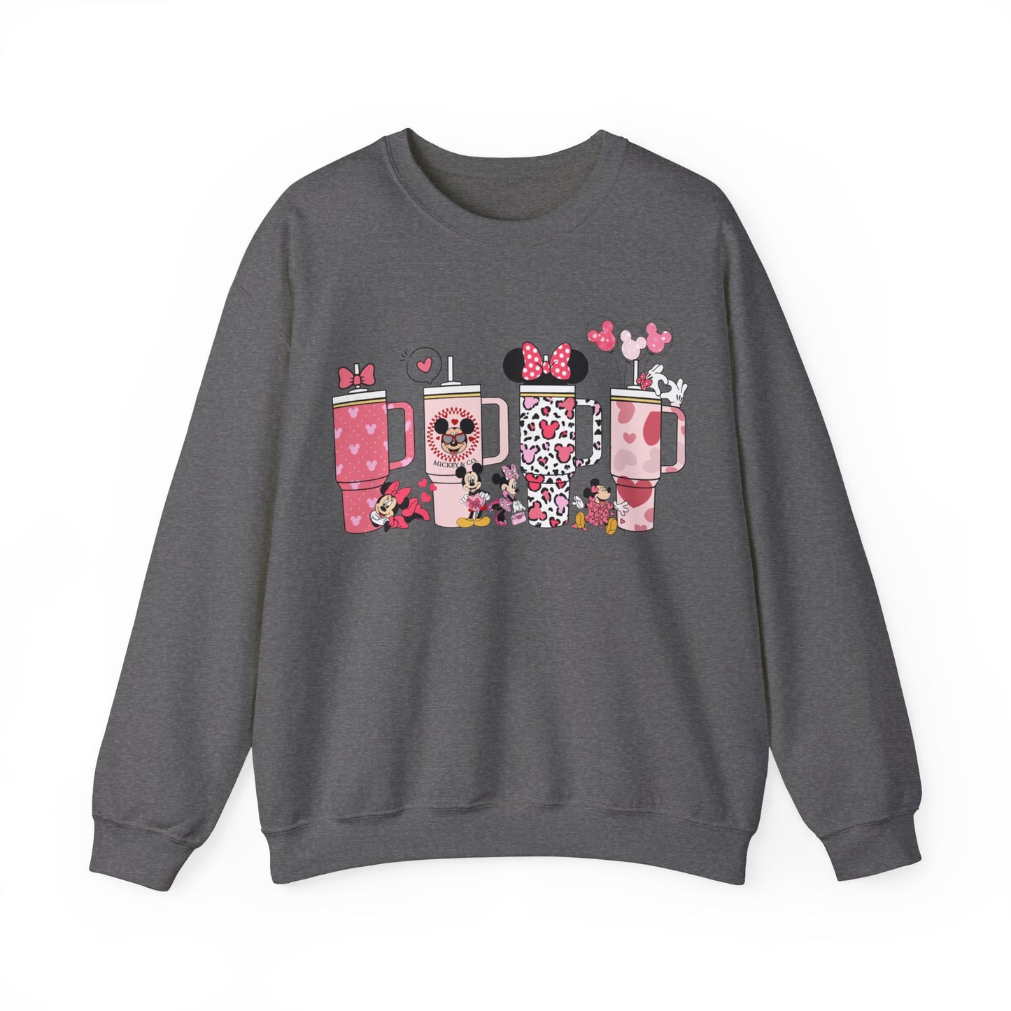 Minnie Valentine's Day Cup - Crewneck Sweatshirt