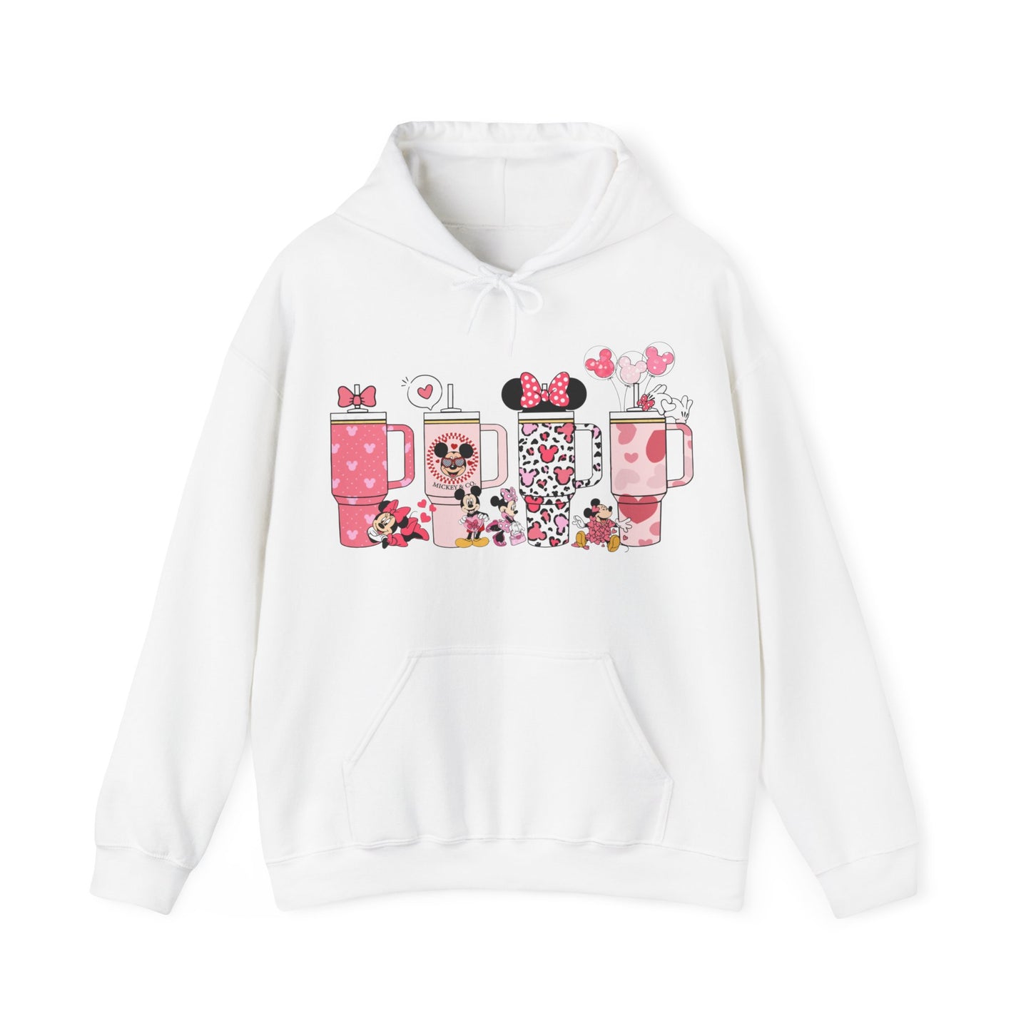 Minnie Valentine's Day Cup - Hooded Sweatshirt