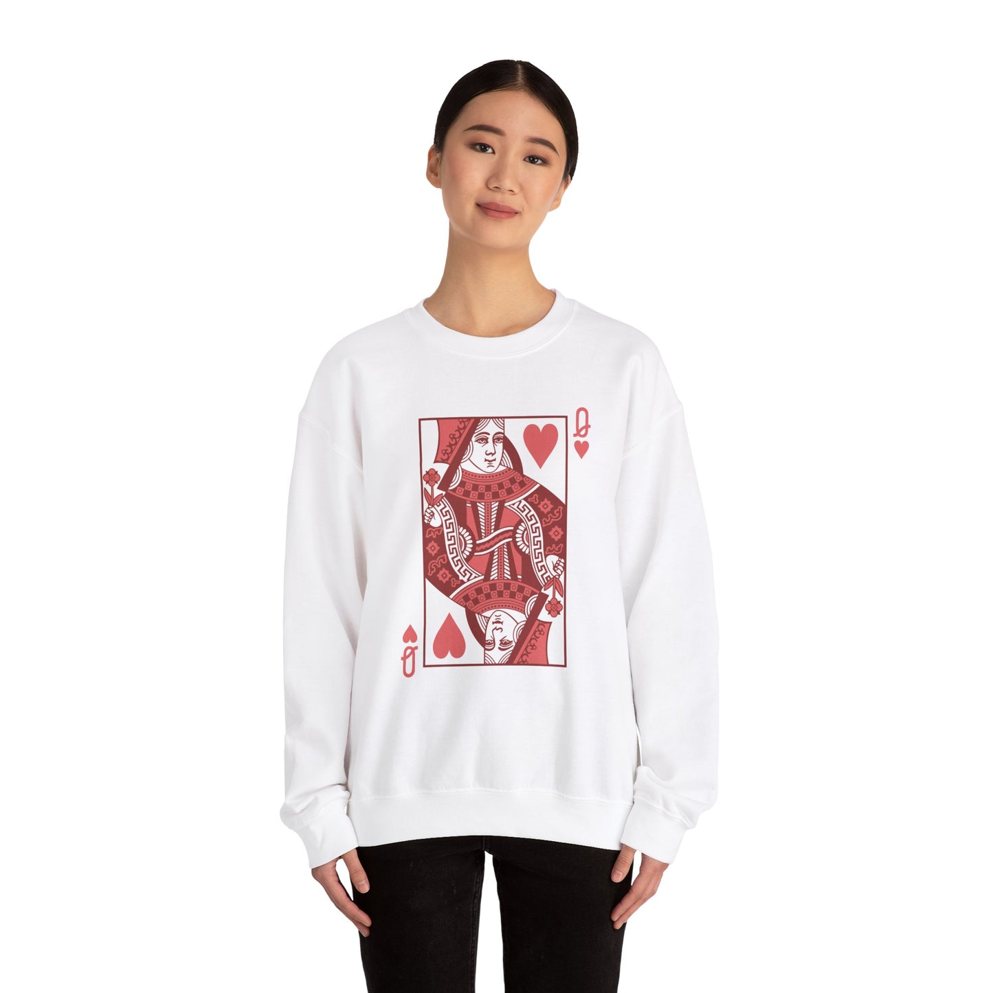 Queen of Hearts - Crewneck Sweatshirt