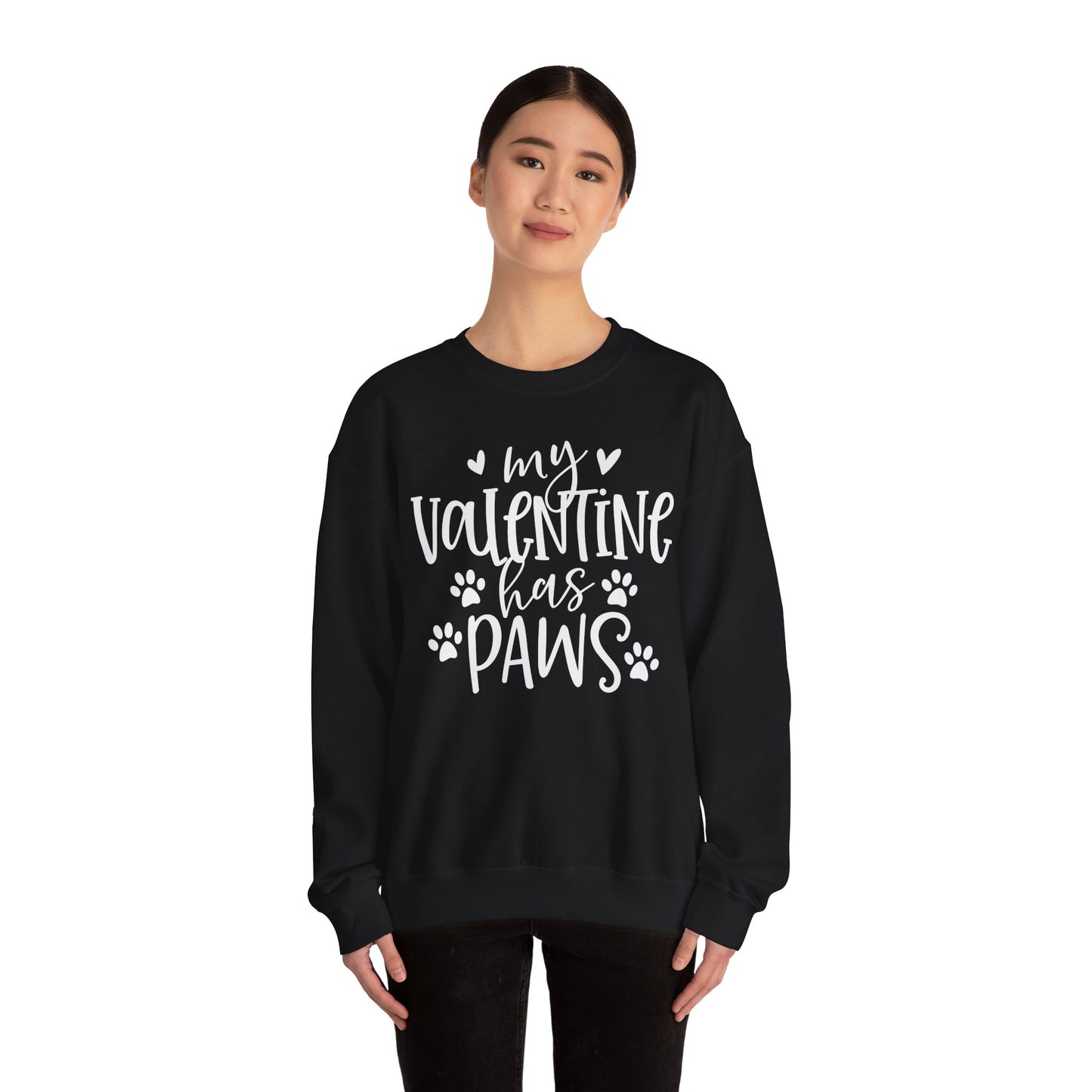 Valentine Paws - Crewneck Sweatshirt