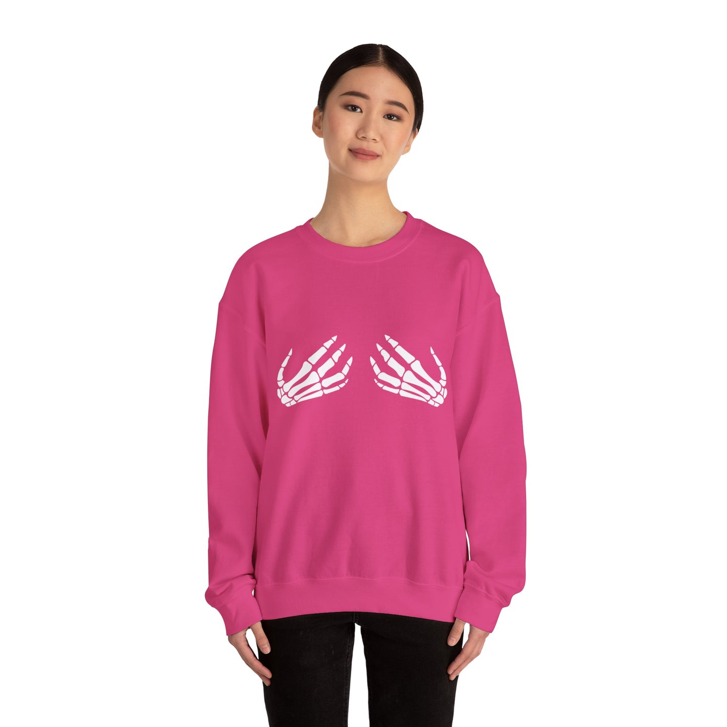 Skeleton Hands - Crewneck Sweatshirt