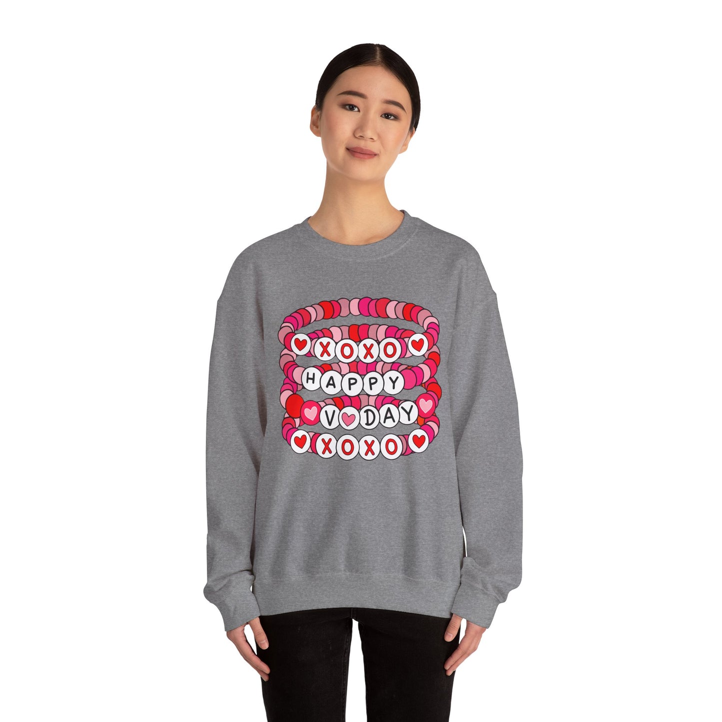 XOXO Friendship Bracelet - Crewneck Sweatshirt
